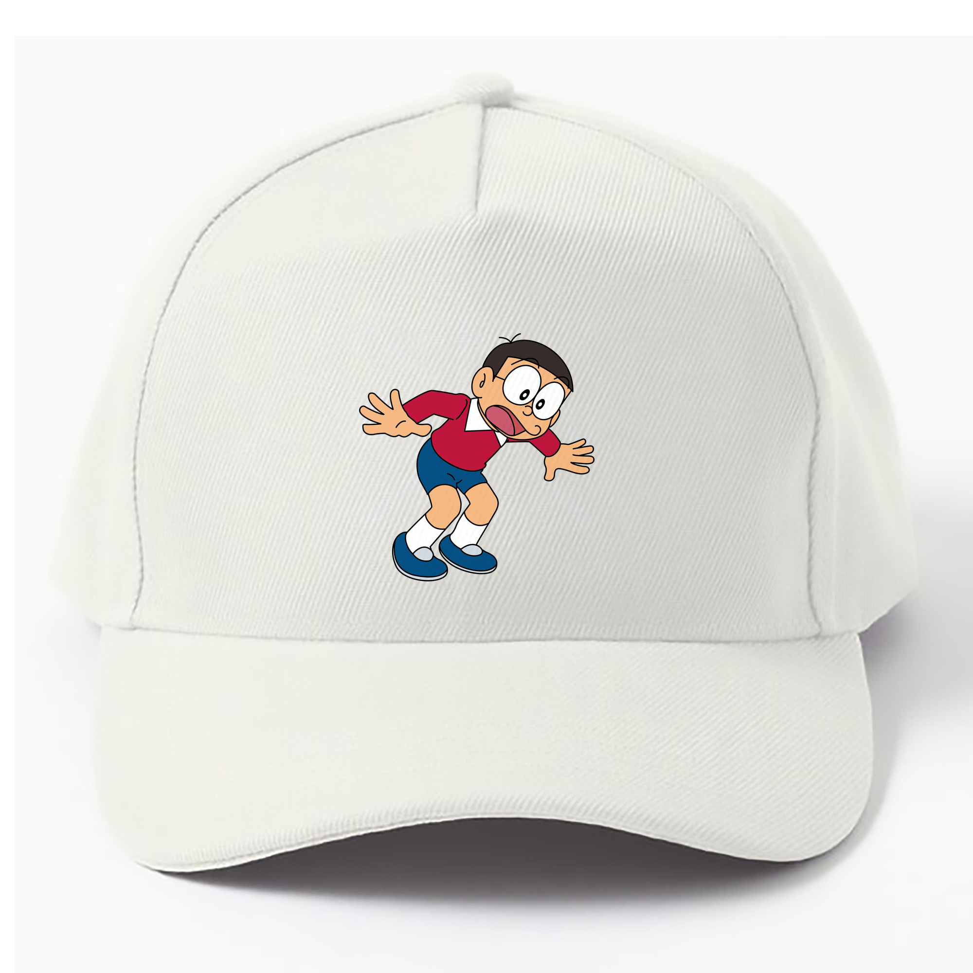 （画像用） ドラえもん 野比 のび太 Doraemon Nobita Nobi ベースボールキャップ 綿100％ 男女兼用 帽子 スポーツ