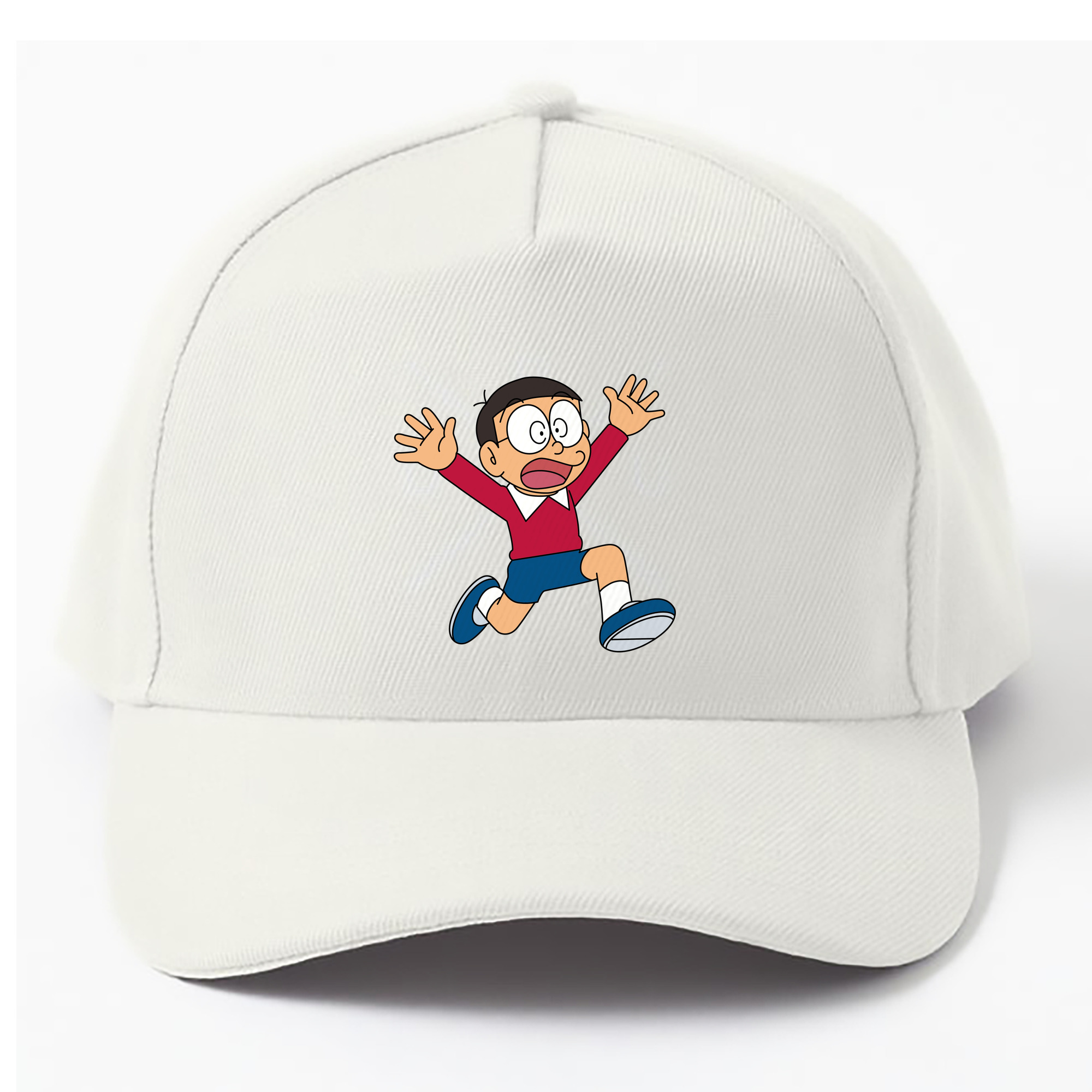 （画像用） ドラえもん 野比 のび太 Doraemon Nobita Nobi ベースボールキャップ 綿100％ 男女兼用 帽子 スポーツ