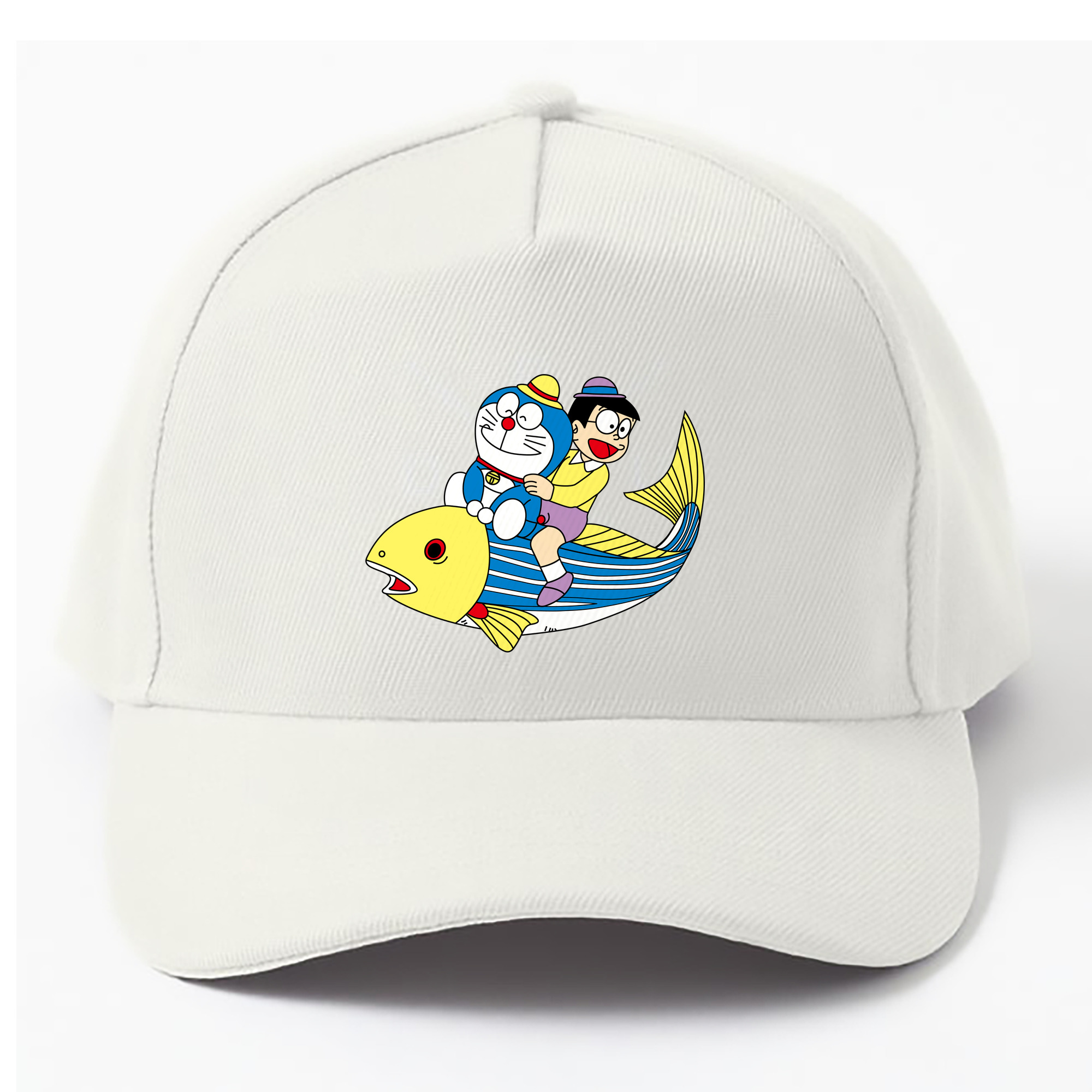 （画像用） ドラえもん 野比 のび太 Doraemon Nobita Nobi ベースボールキャップ 綿100％ 男女兼用 帽子 スポーツ