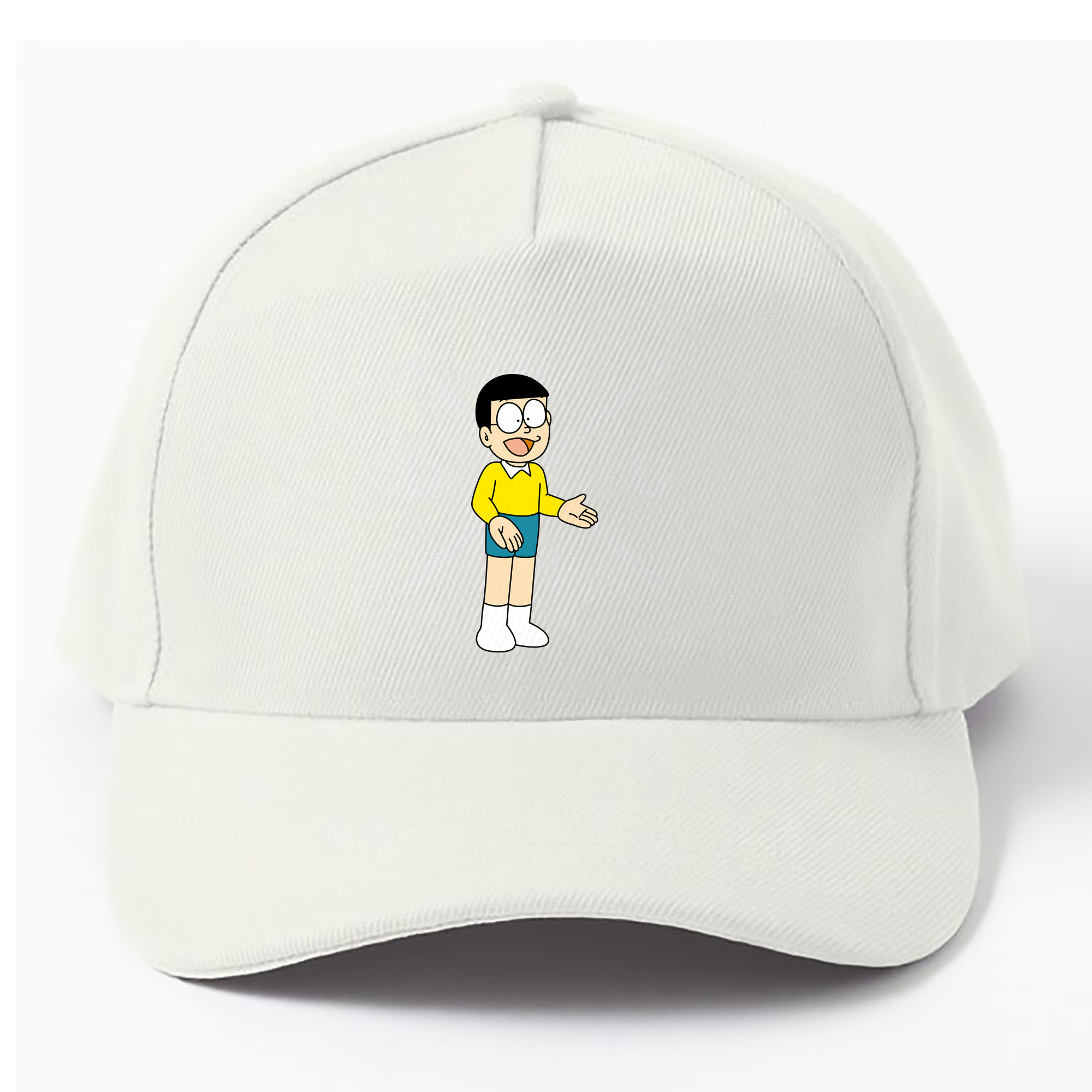 （画像用） ドラえもん 野比 のび太 Doraemon Nobita Nobi ベースボールキャップ 綿100％ 男女兼用 帽子 スポーツ