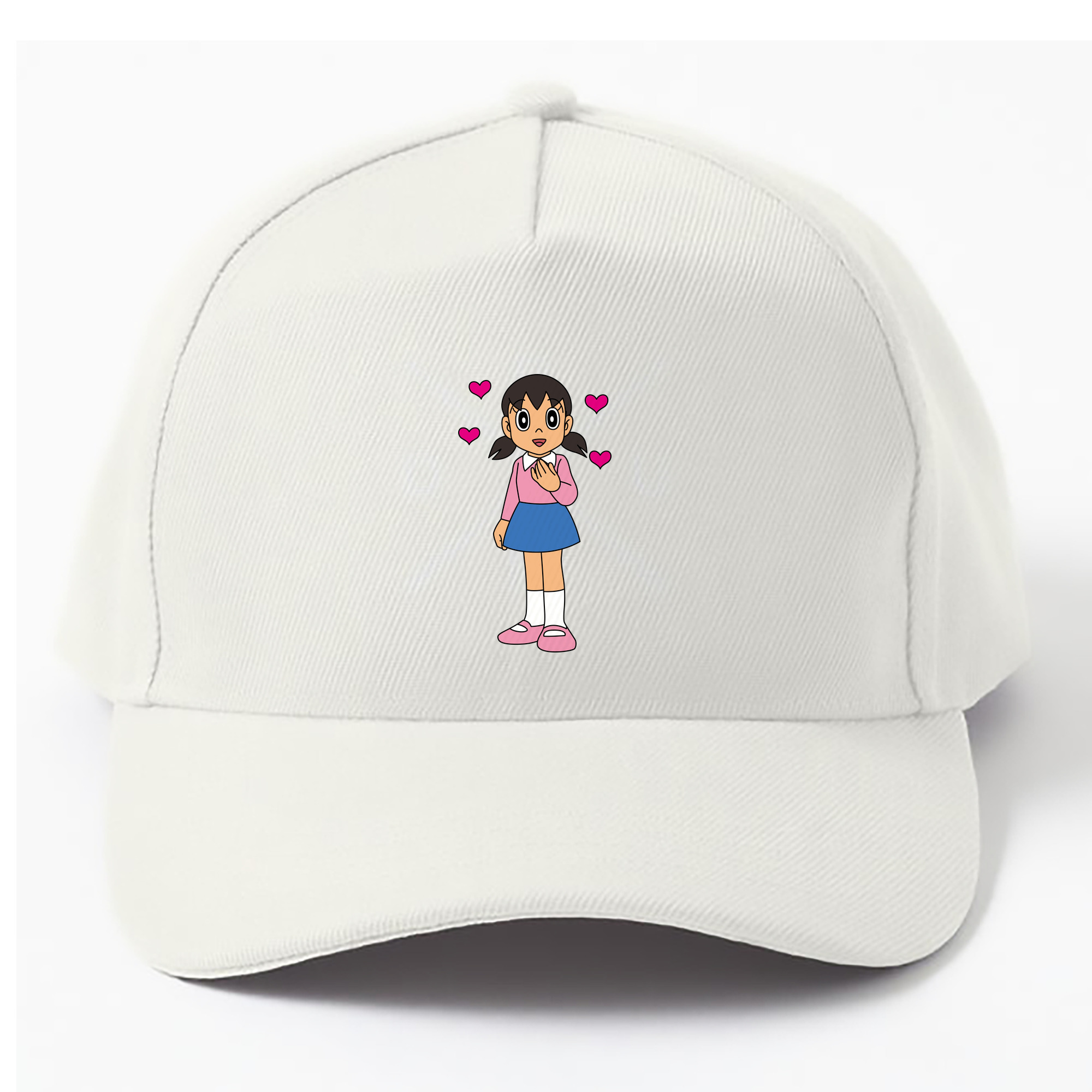 （画像用） ドラえもん みなもと しずか Doraemon Shizuka Minamoto ベースボールキャップ 綿100％ 男女兼用 帽子 スポーツ