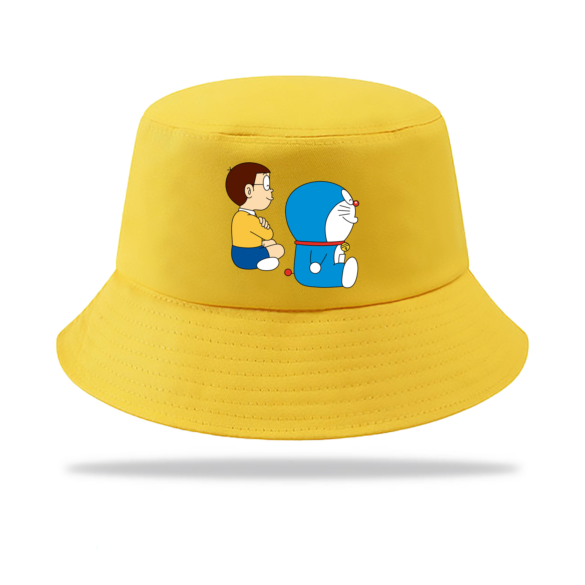 （画像用） ドラえもん 野比 のび太 Doraemon Nobita Nobi アウトドア日除けバケットハット