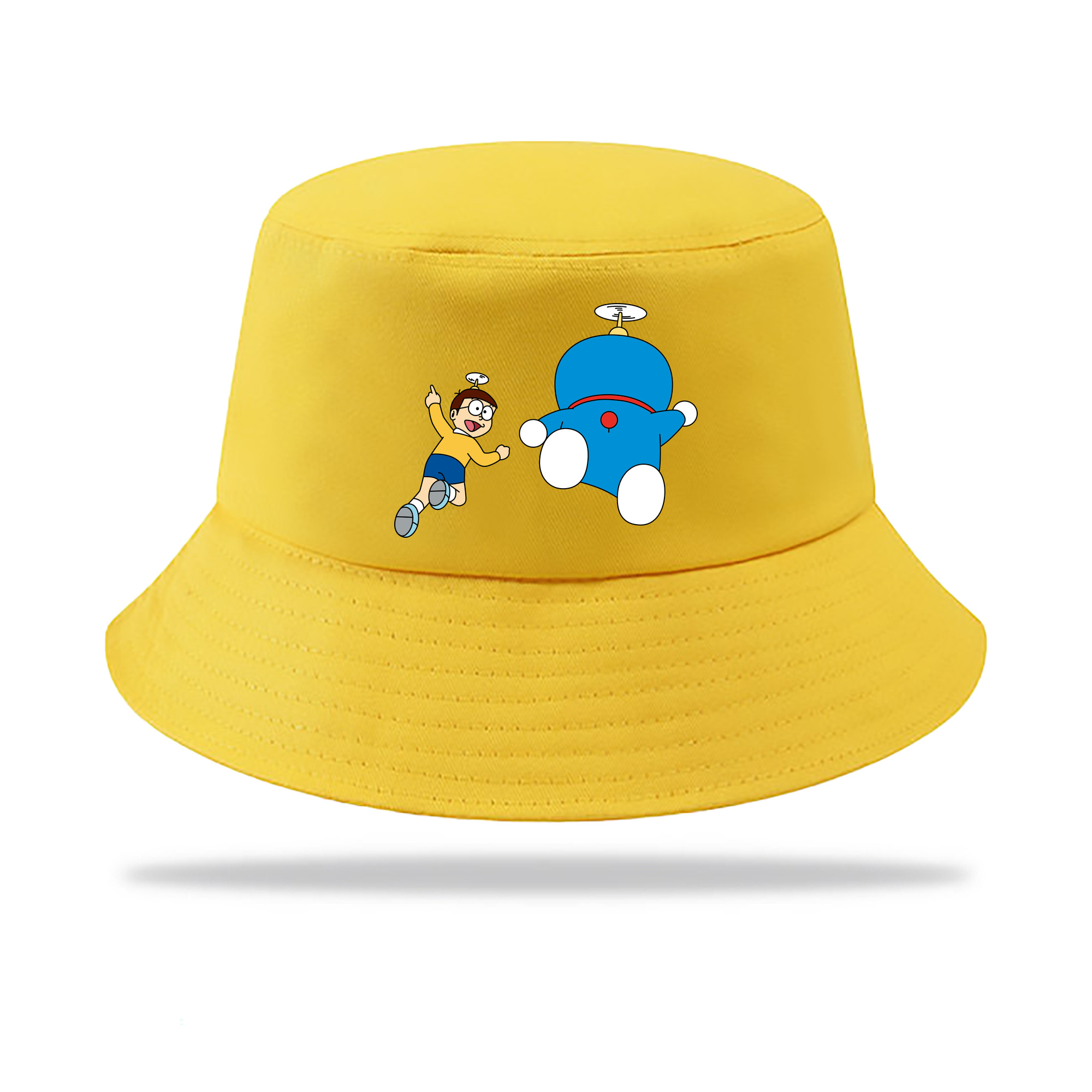 （画像用） ドラえもん 野比 のび太 Doraemon Nobita Nobi アウトドア日除けバケットハット