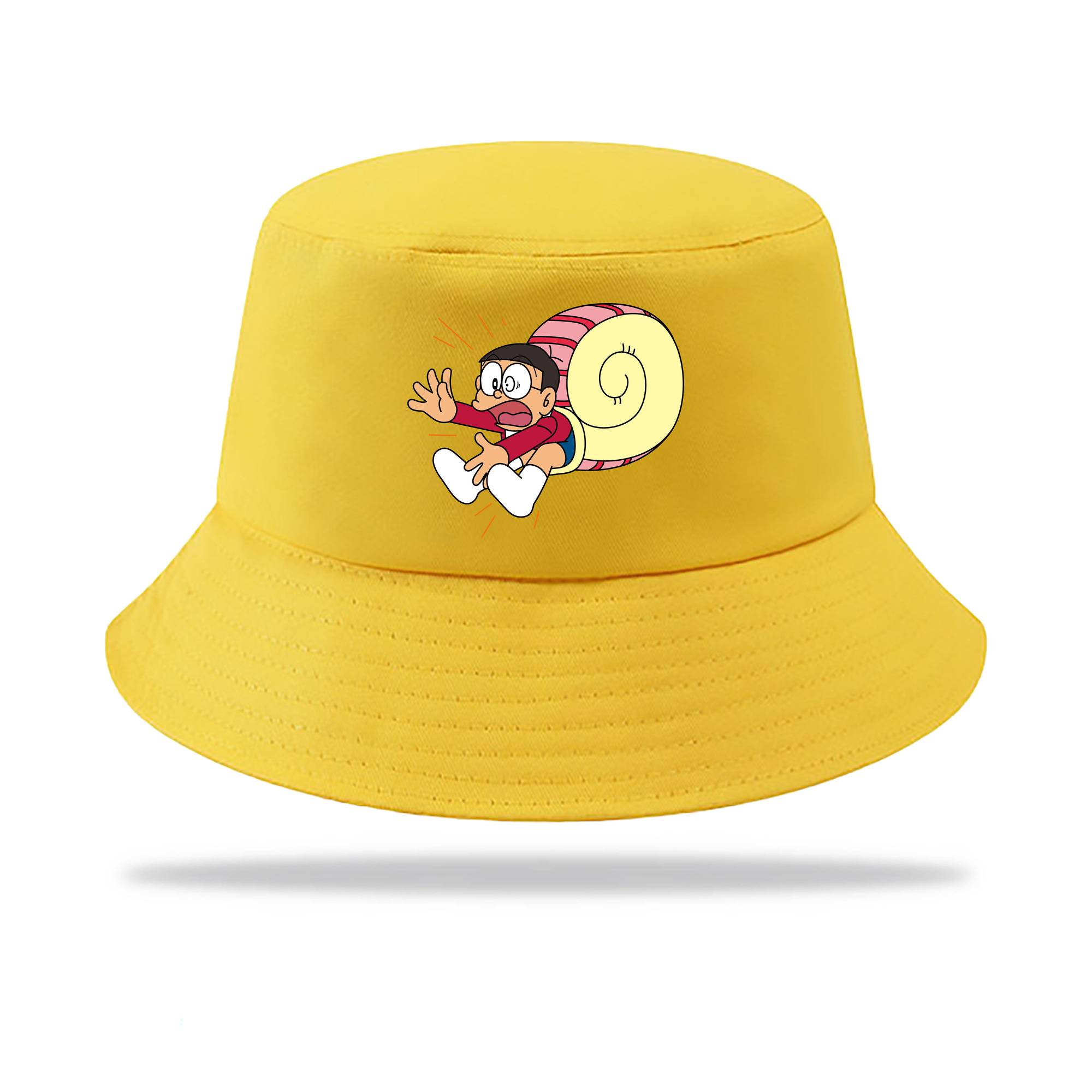 （画像用） ドラえもん 野比 のび太 Doraemon Nobita Nobi アウトドア日除けバケットハット
