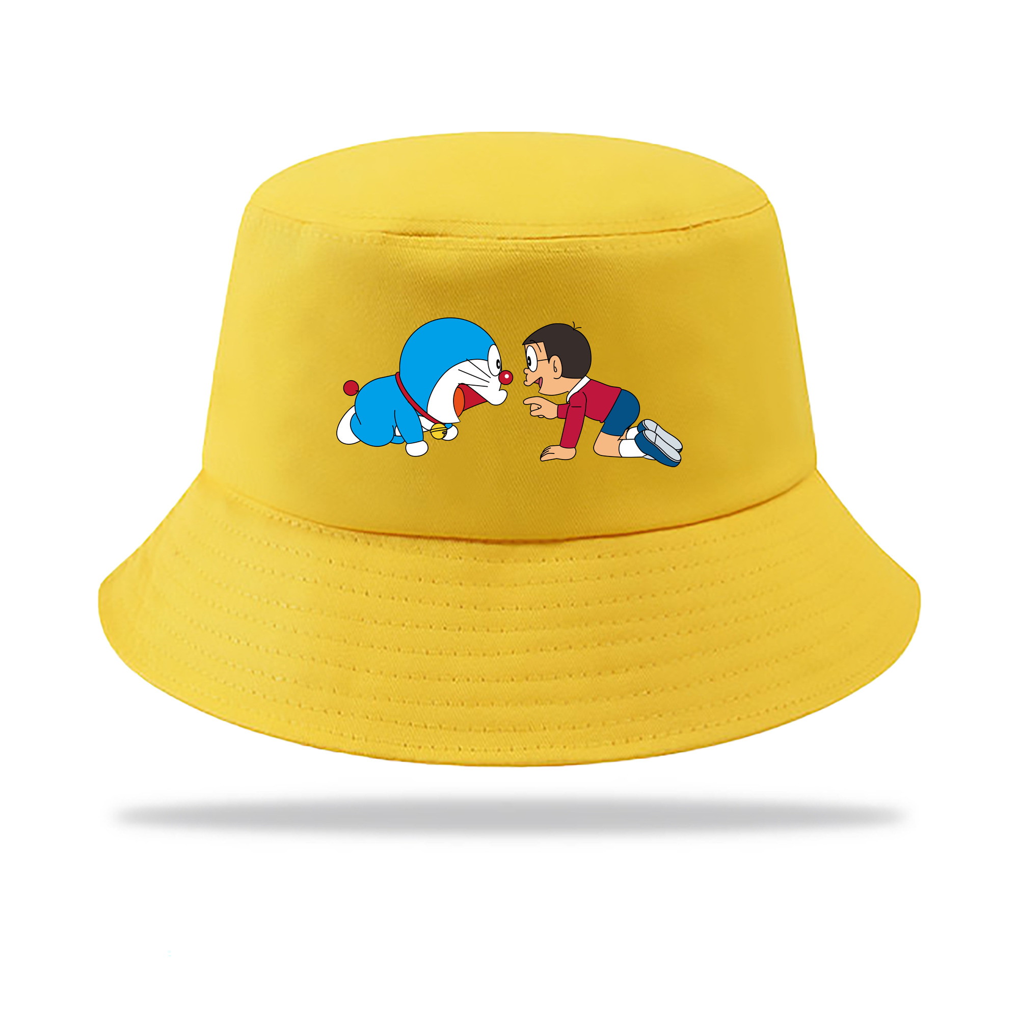 （画像用） ドラえもん 野比 のび太 Doraemon Nobita Nobi アウトドア日除けバケットハット