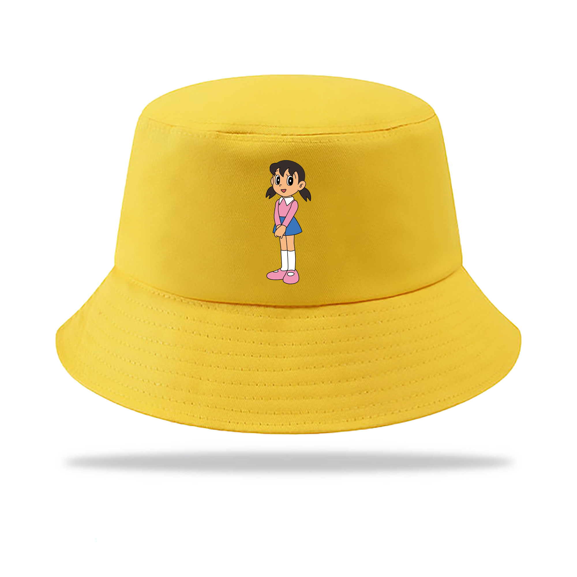 （画像用） ドラえもん みなもと しずか Doraemon Shizuka Minamoto アウトドア日除けバケットハット