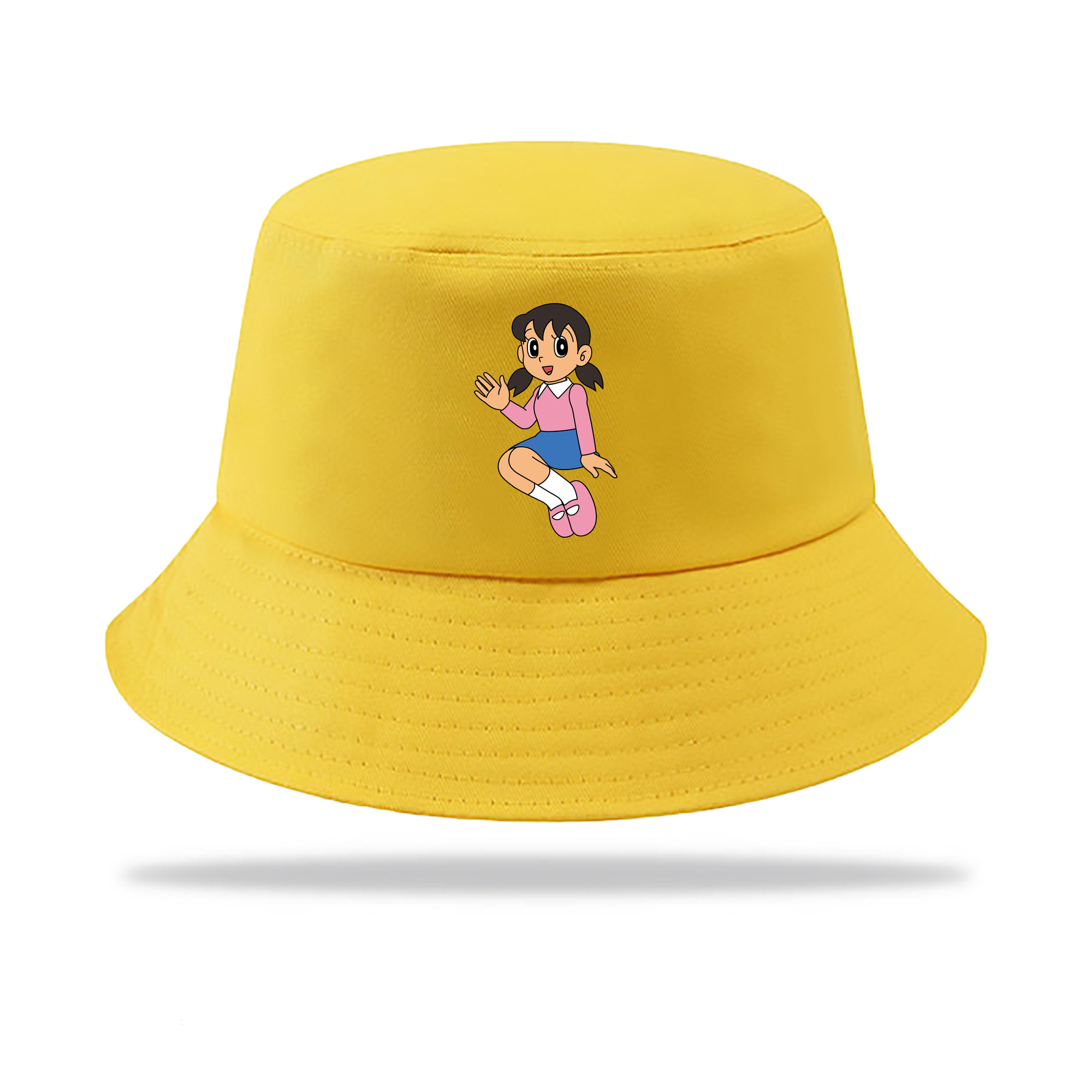 （画像用） ドラえもん みなもと しずか Doraemon Shizuka Minamoto アウトドア日除けバケットハット
