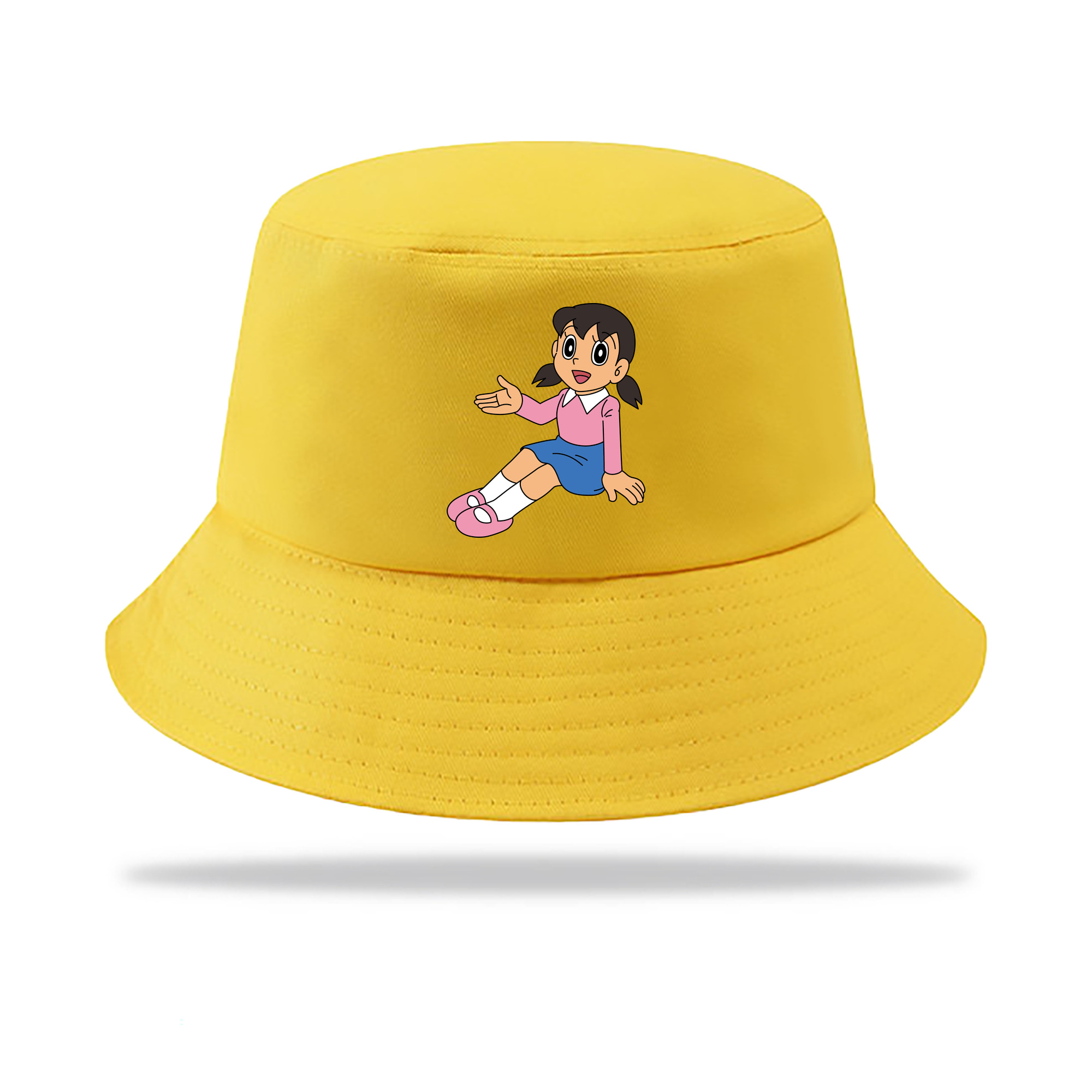 （画像用） ドラえもん みなもと しずか Doraemon Shizuka Minamoto アウトドア日除けバケットハット