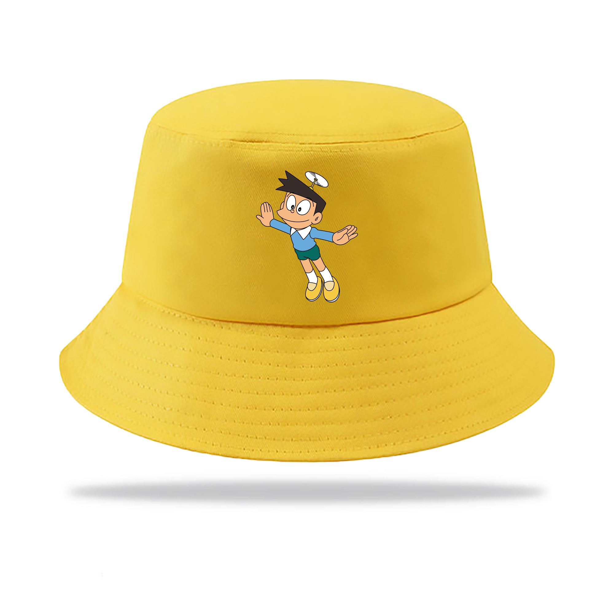 （画像用） ドラえもん 骨川 スネ夫 Doraemon Honekawa Suneo アウトドア日除けバケットハット