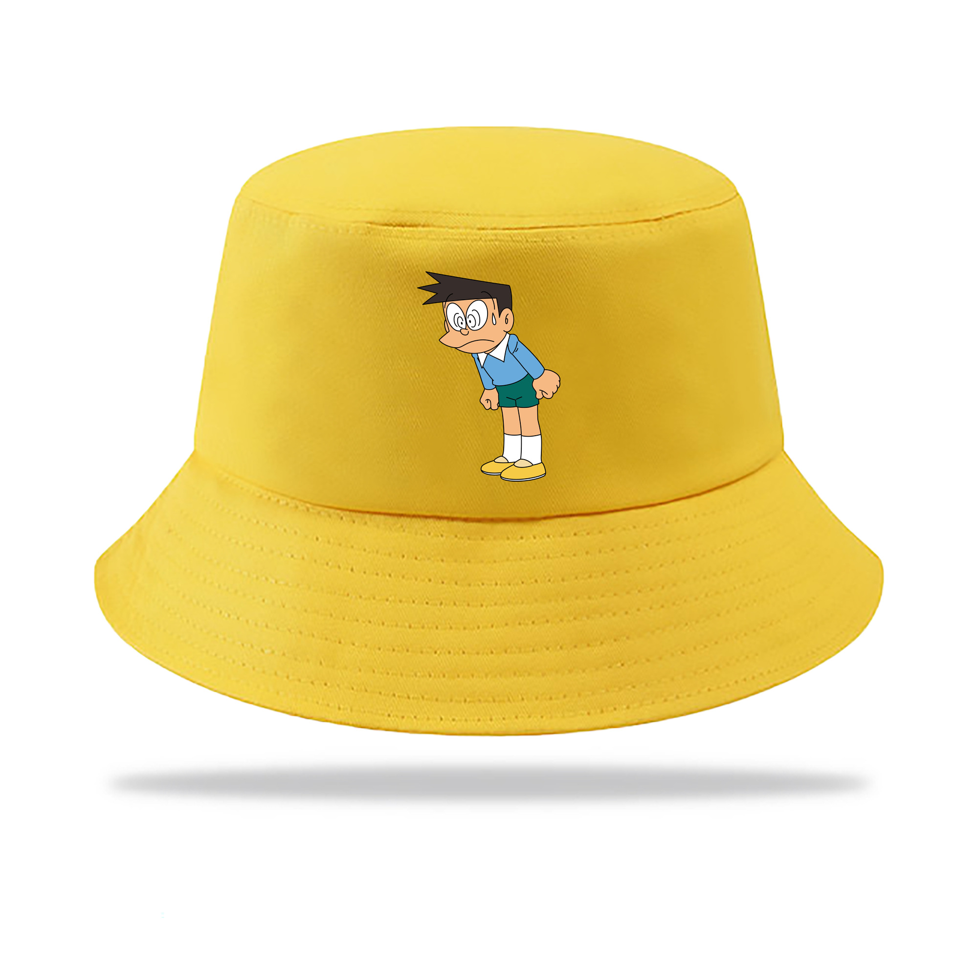 （画像用） ドラえもん 骨川 スネ夫 Doraemon Honekawa Suneo アウトドア日除けバケットハット