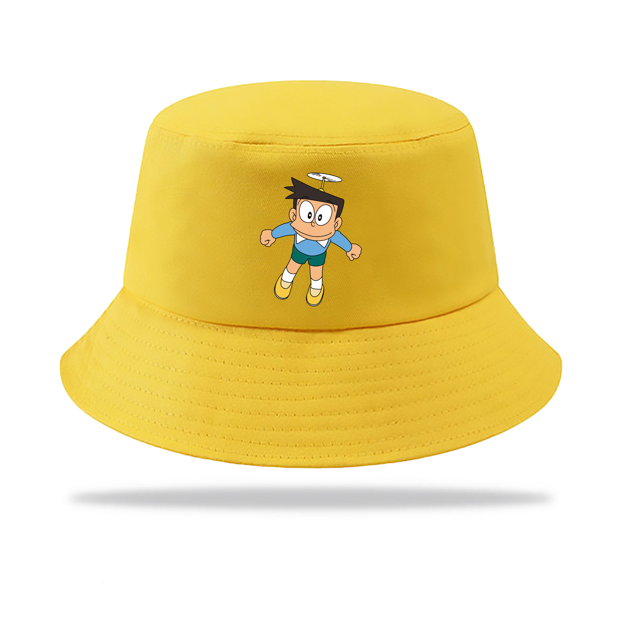 （画像用） ドラえもん 骨川 スネ夫 Doraemon Honekawa Suneo アウトドア日除けバケットハット