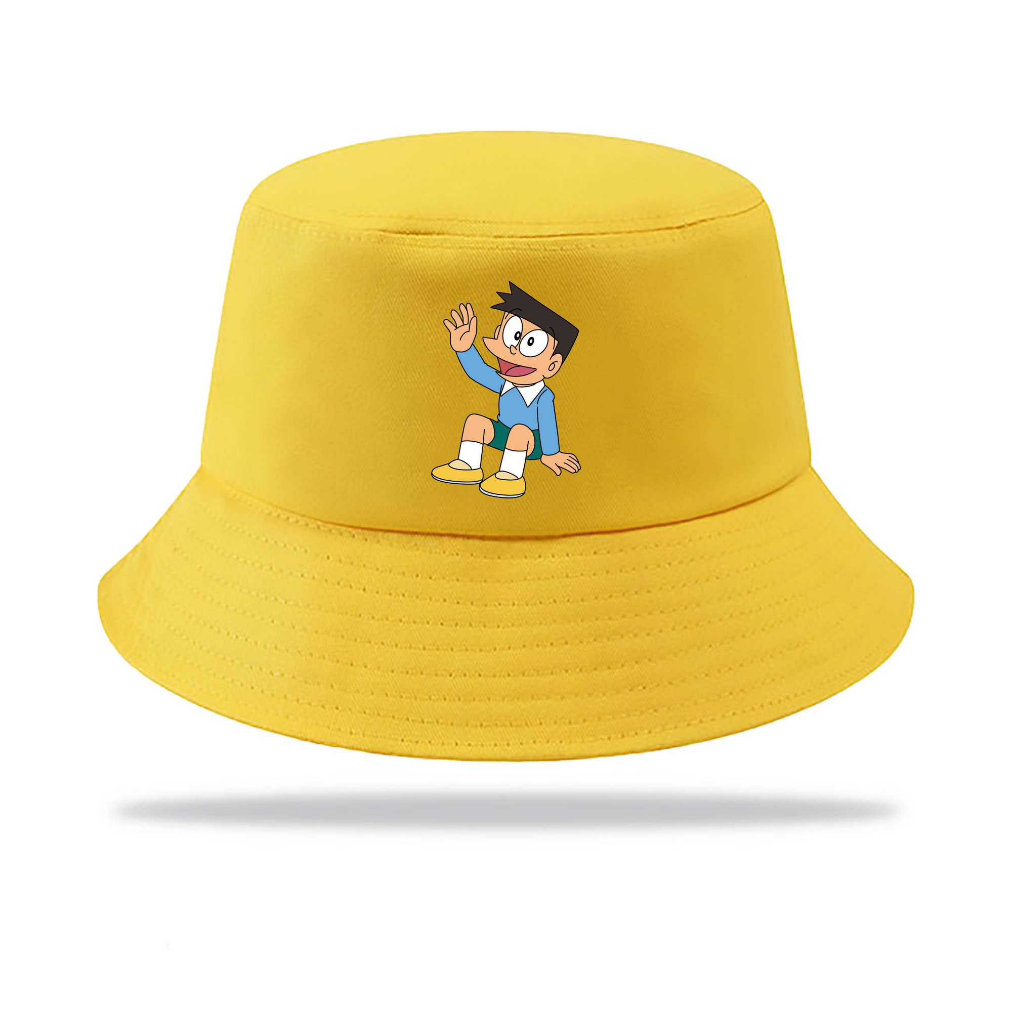 （画像用） ドラえもん 骨川 スネ夫 Doraemon Honekawa Suneo アウトドア日除けバケットハット