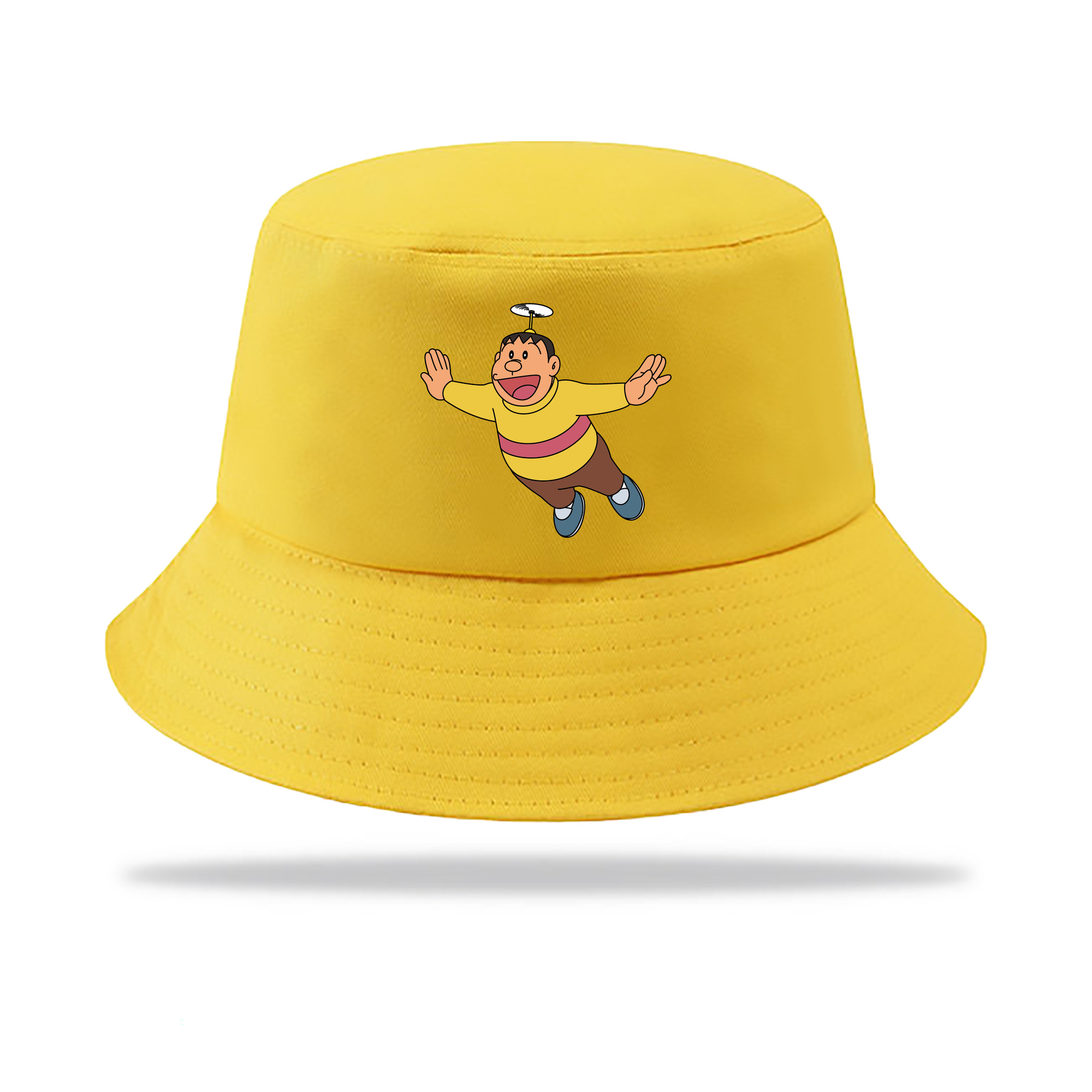 （画像用） ドラえもん 剛田武 Doraemon Gouta Takeshi アウトドア日除けバケットハット