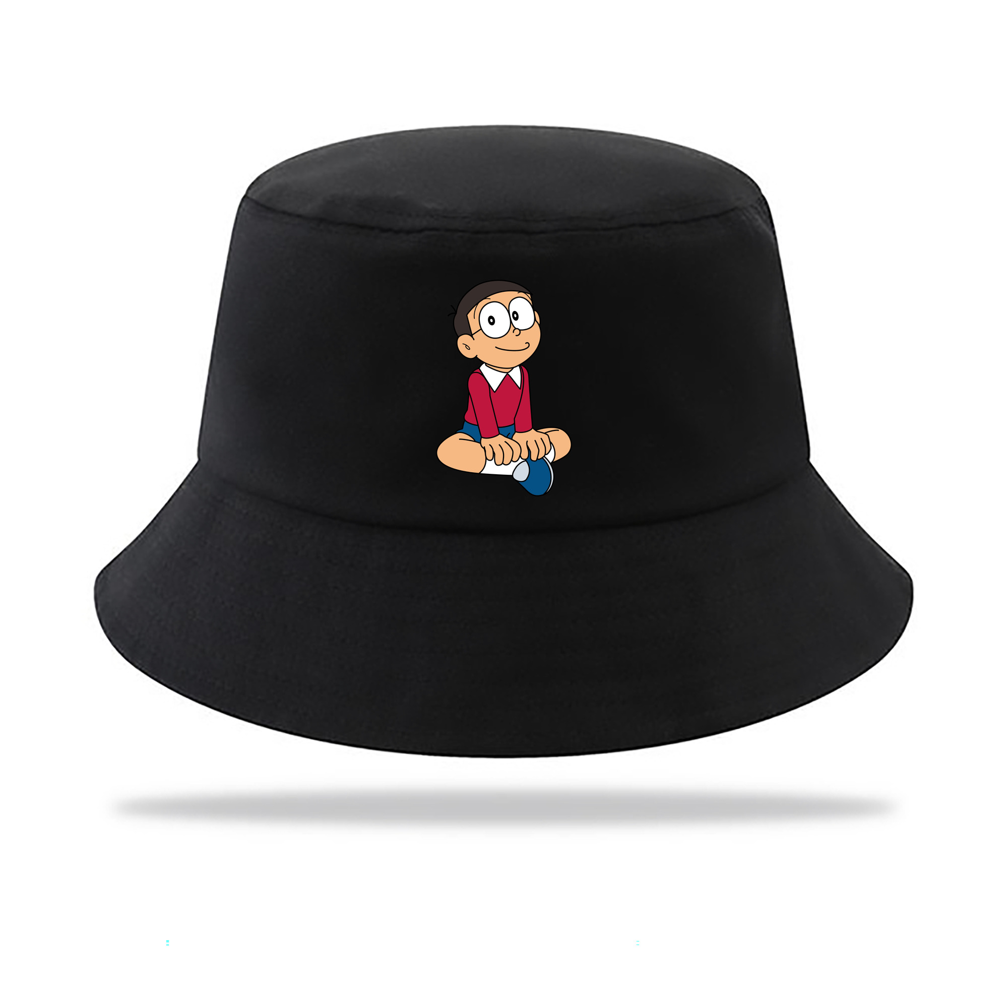 （画像用） ドラえもん 野比 のび太 Doraemon Nobita Nobi アウトドア日除けバケットハット