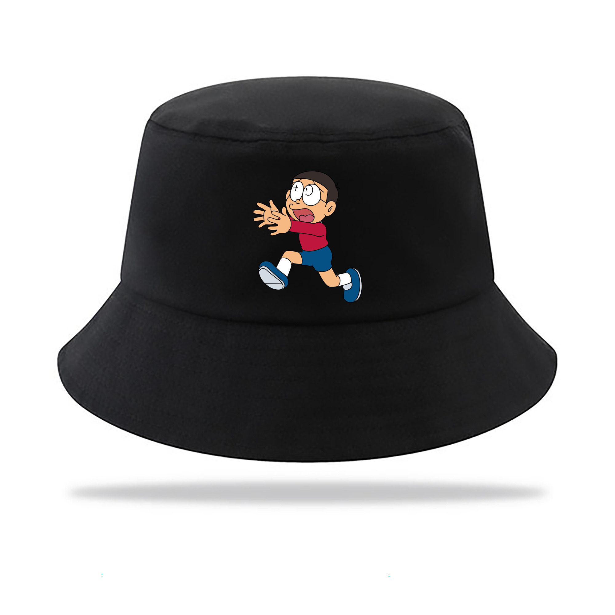 （画像用） ドラえもん 野比 のび太 Doraemon Nobita Nobi アウトドア日除けバケットハット