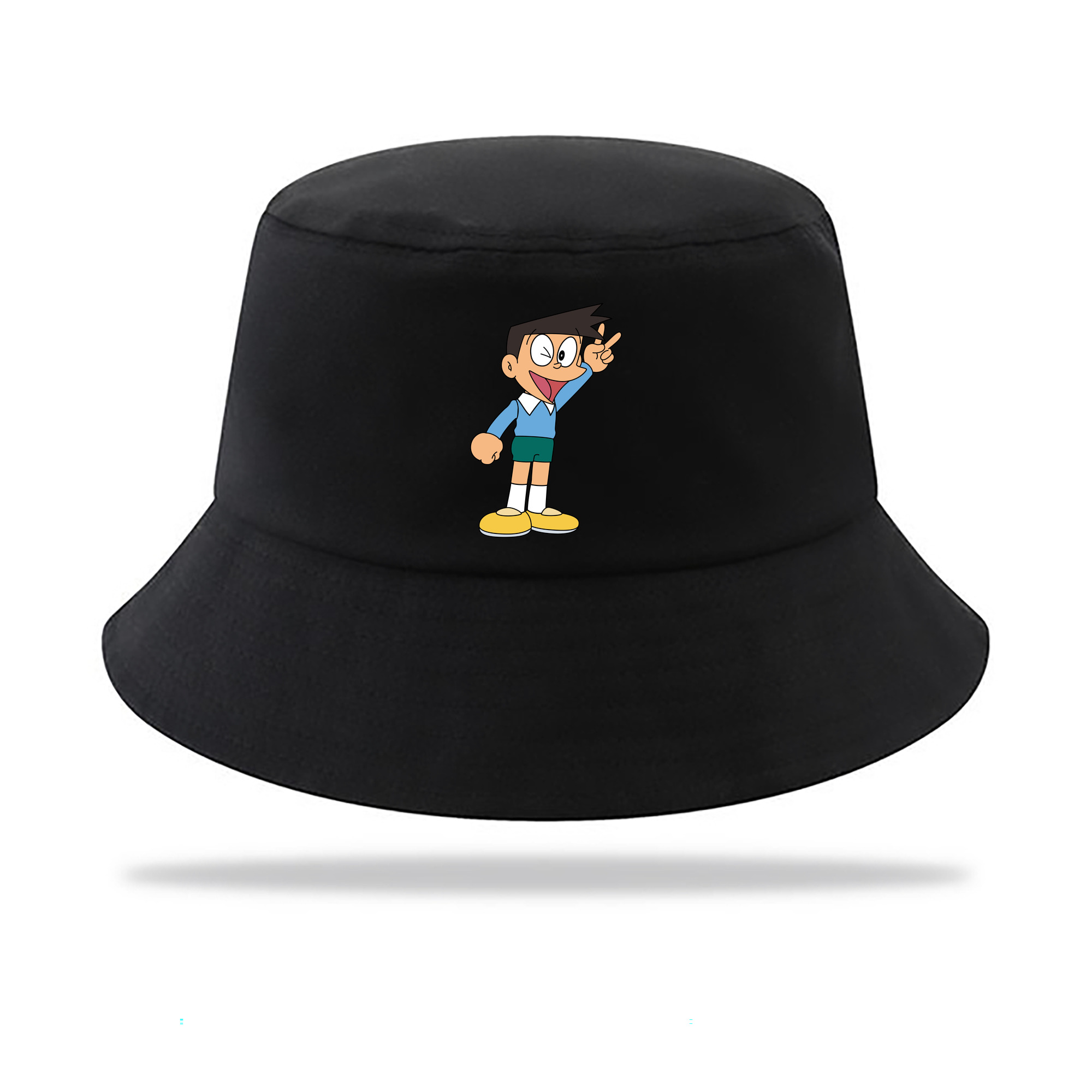 （画像用） ドラえもん 骨川 スネ夫 Doraemon Honekawa Suneo アウトドア日除けバケットハット