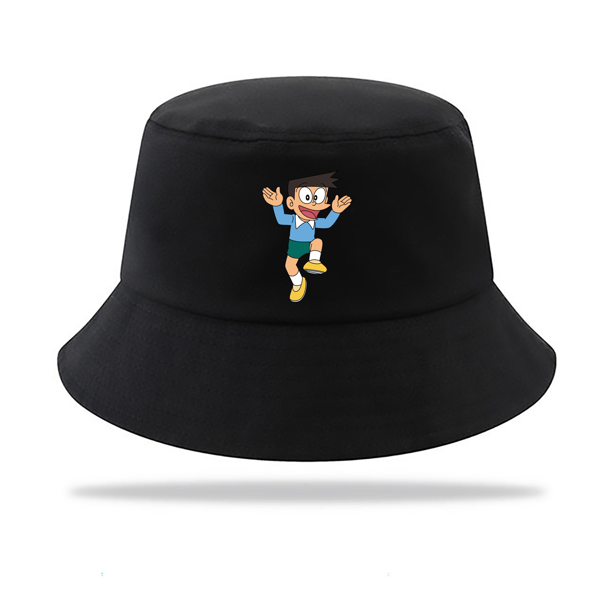 （画像用） ドラえもん 骨川 スネ夫 Doraemon Honekawa Suneo アウトドア日除けバケットハット