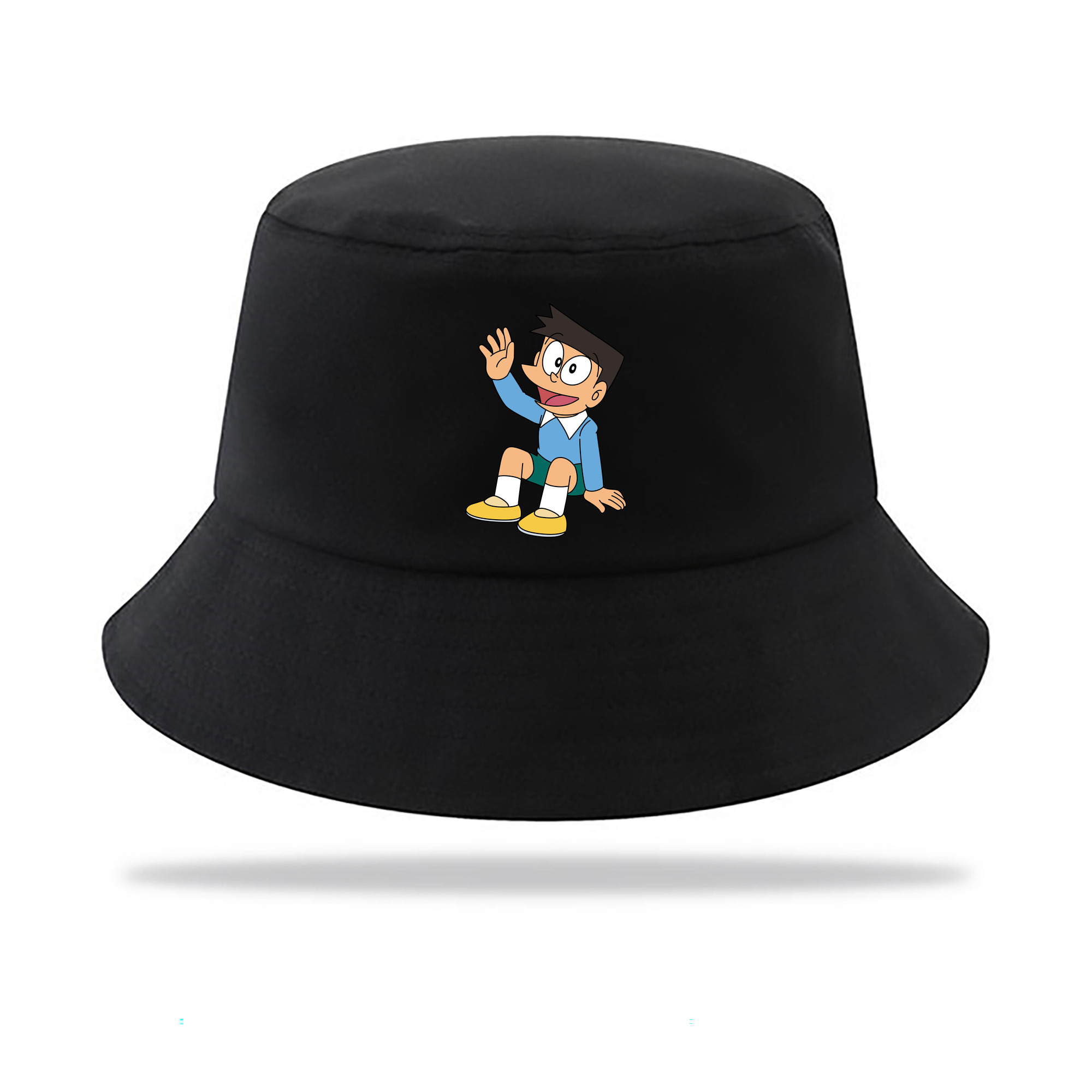（画像用） ドラえもん 骨川 スネ夫 Doraemon Honekawa Suneo アウトドア日除けバケットハット