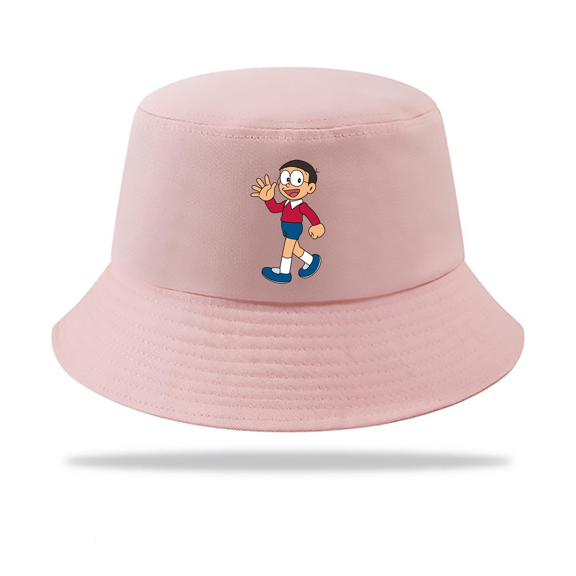 （画像用） ドラえもん 野比 のび太 Doraemon Nobita Nobi アウトドア日除けバケットハット
