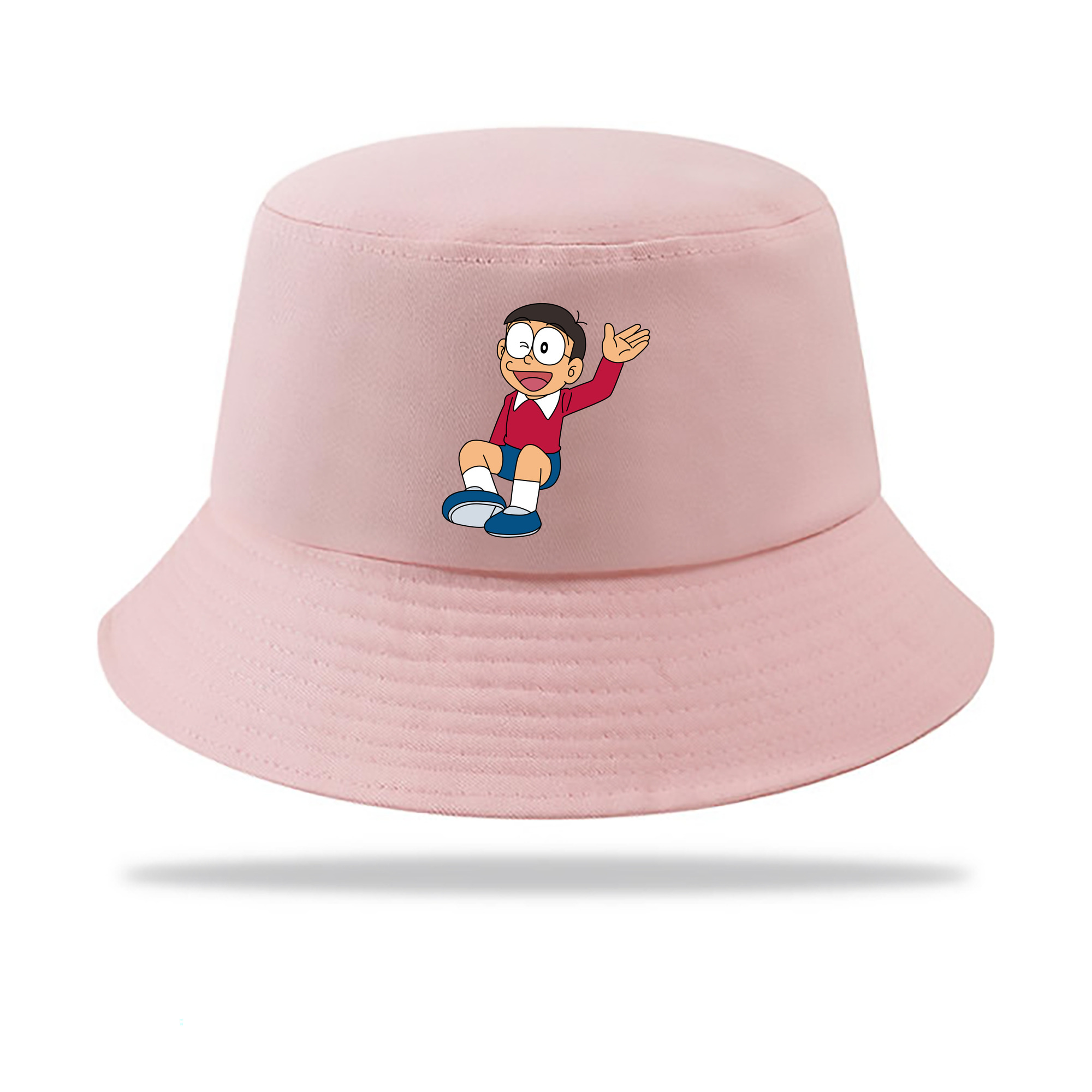 （画像用） ドラえもん 野比 のび太 Doraemon Nobita Nobi アウトドア日除けバケットハット