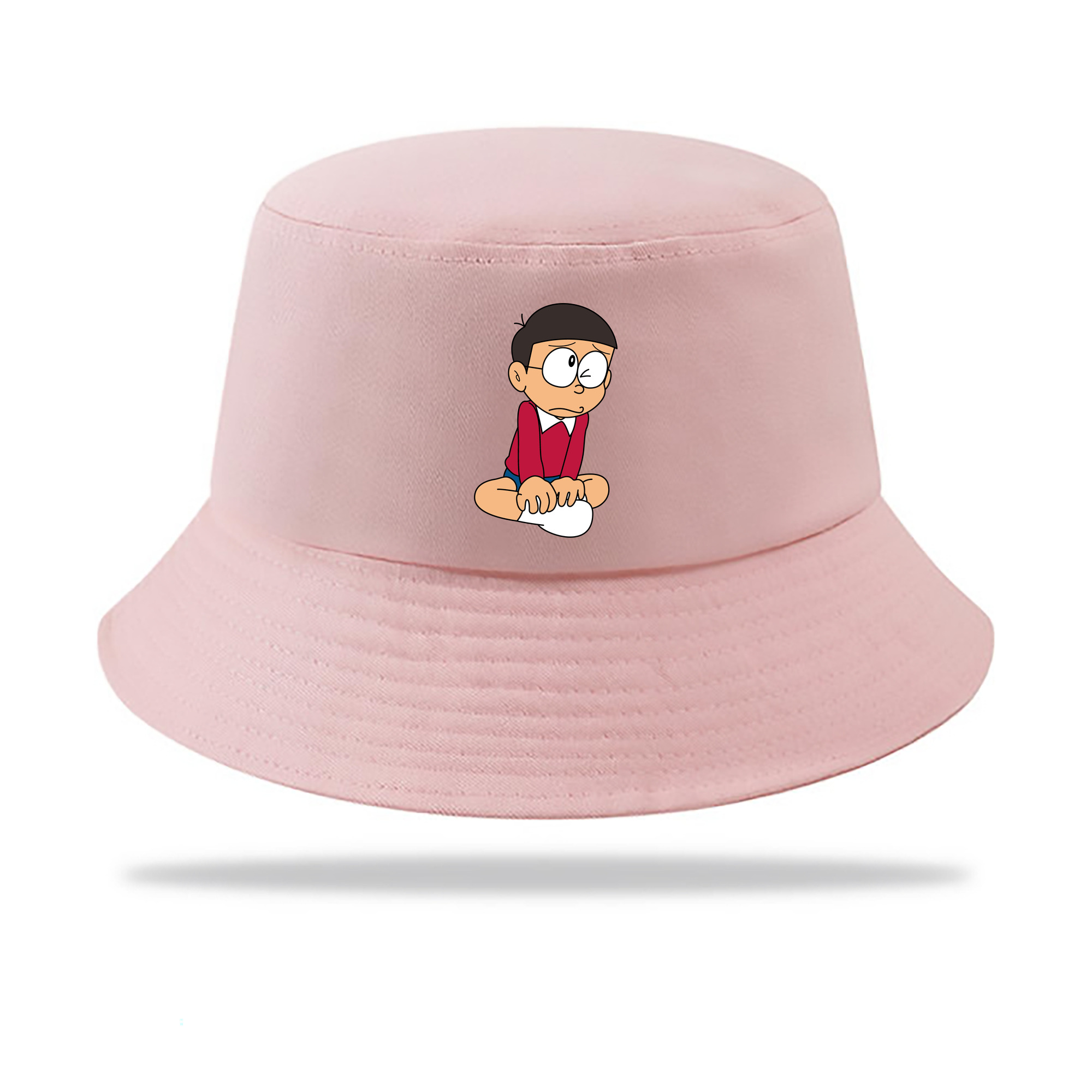 （画像用） ドラえもん 野比 のび太 Doraemon Nobita Nobi アウトドア日除けバケットハット