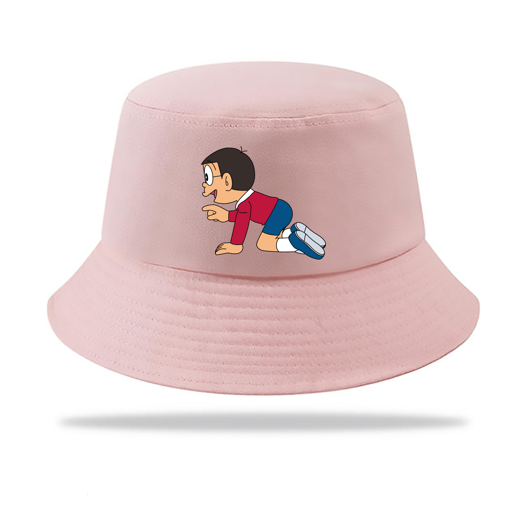 （画像用） ドラえもん 野比 のび太 Doraemon Nobita Nobi アウトドア日除けバケットハット