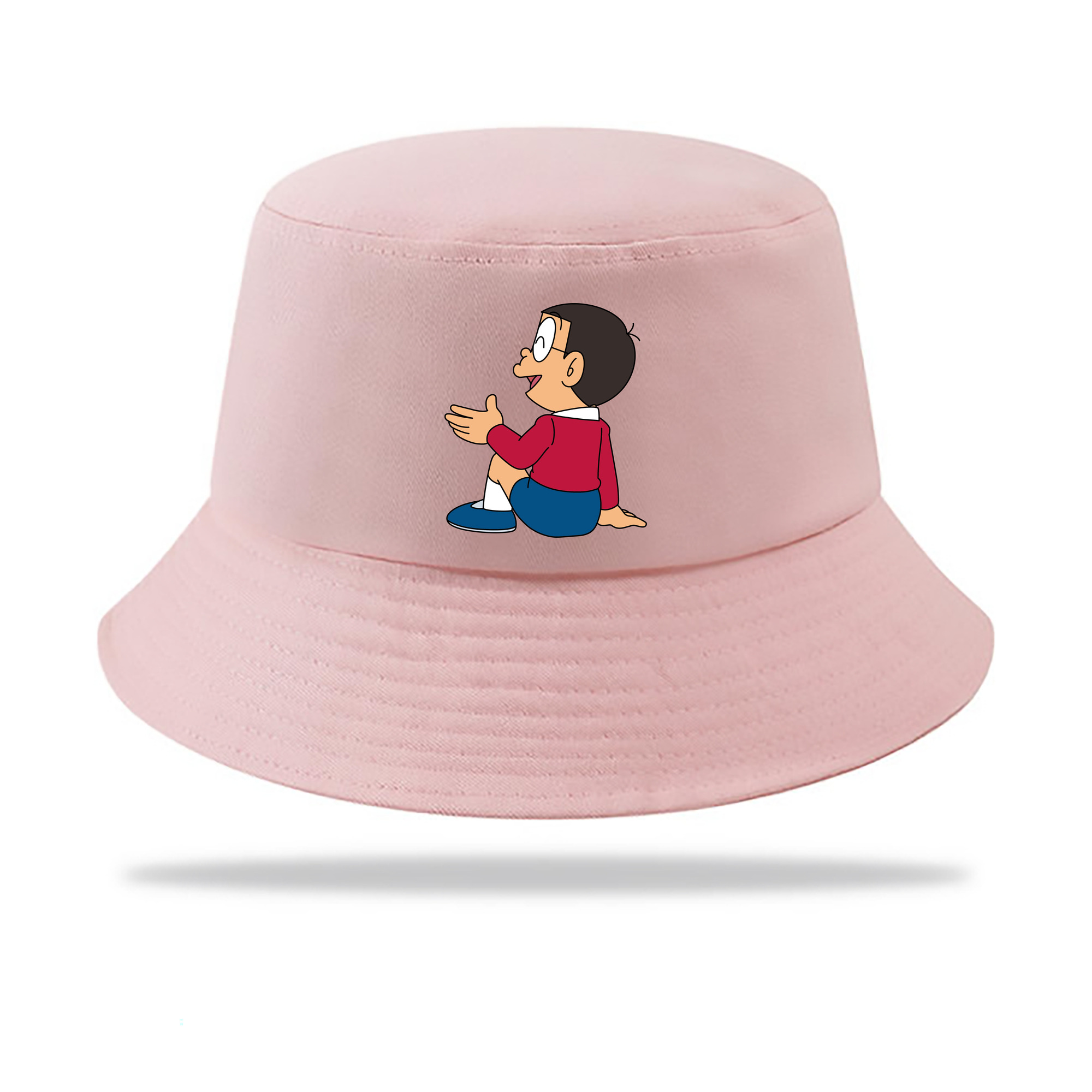 （画像用） ドラえもん 野比 のび太 Doraemon Nobita Nobi アウトドア日除けバケットハット