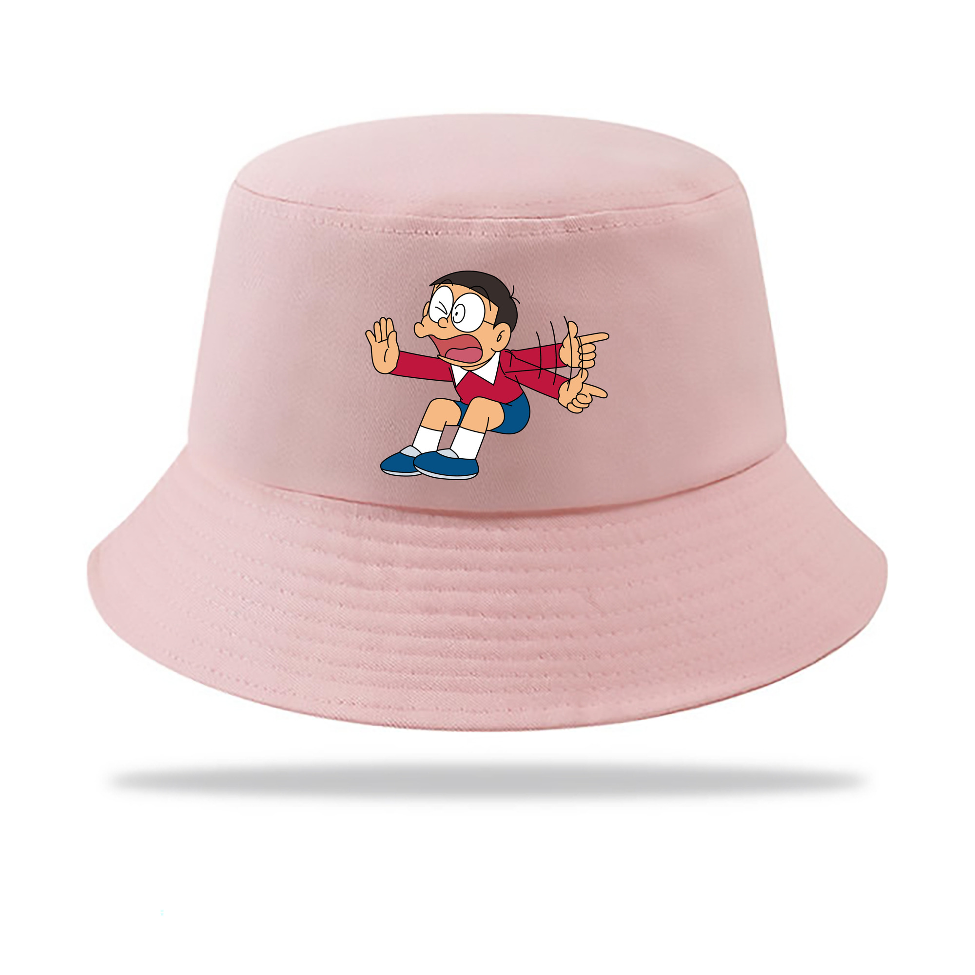 （画像用） ドラえもん 野比 のび太 Doraemon Nobita Nobi アウトドア日除けバケットハット