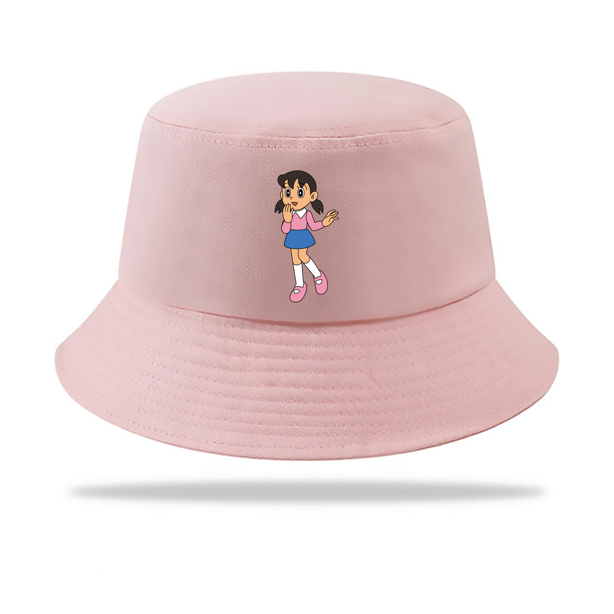 （画像用） ドラえもん みなもと しずか Doraemon Shizuka Minamoto アウトドア日除けバケットハット
