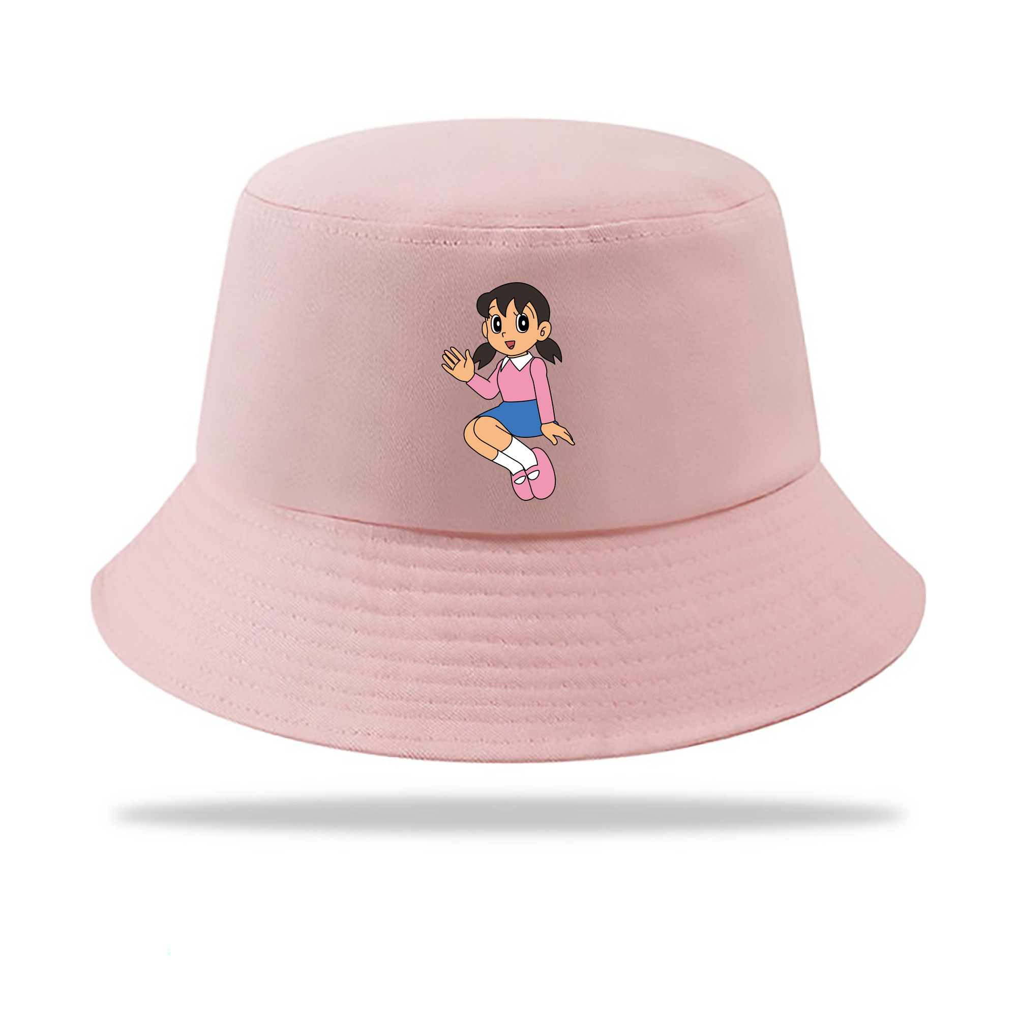 （画像用） ドラえもん みなもと しずか Doraemon Shizuka Minamoto アウトドア日除けバケットハット