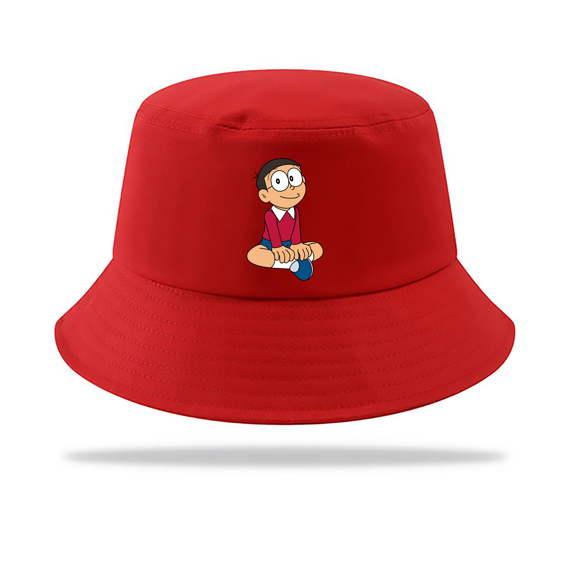 （画像用） ドラえもん 野比 のび太 Doraemon Nobita Nobi アウトドア日除けバケットハット