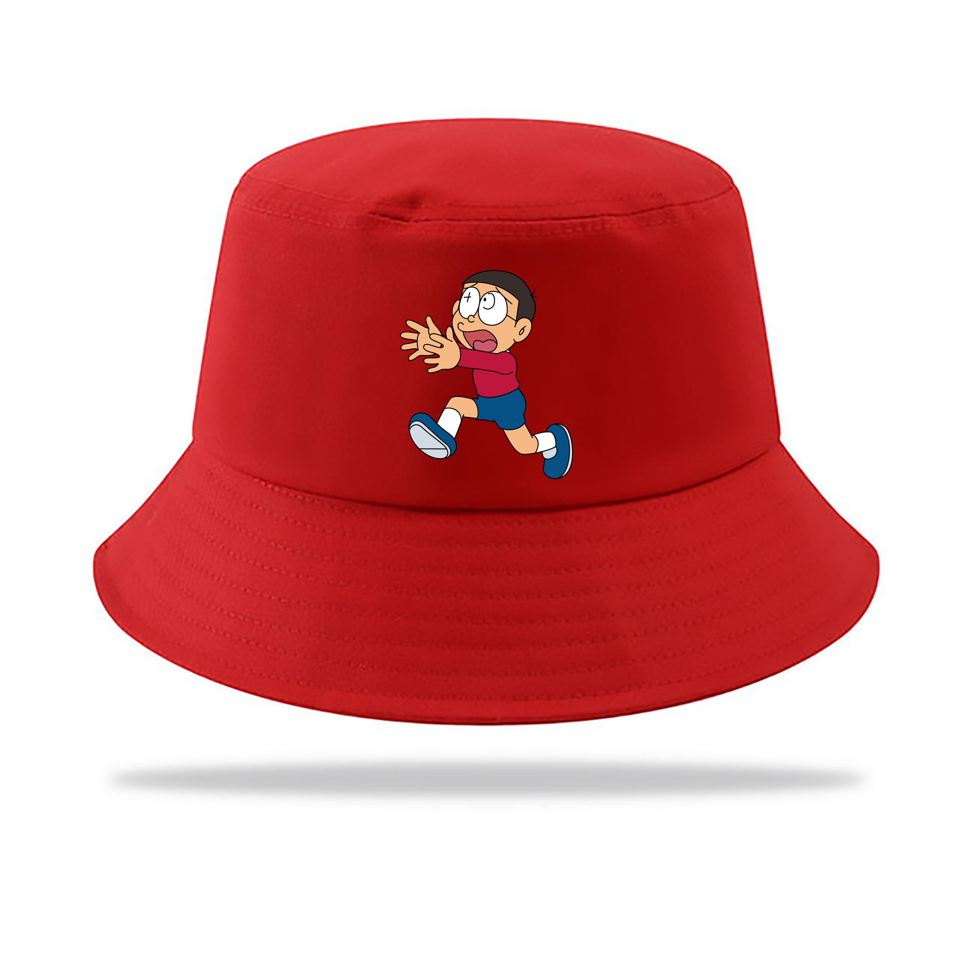 （画像用） ドラえもん 野比 のび太 Doraemon Nobita Nobi アウトドア日除けバケットハット