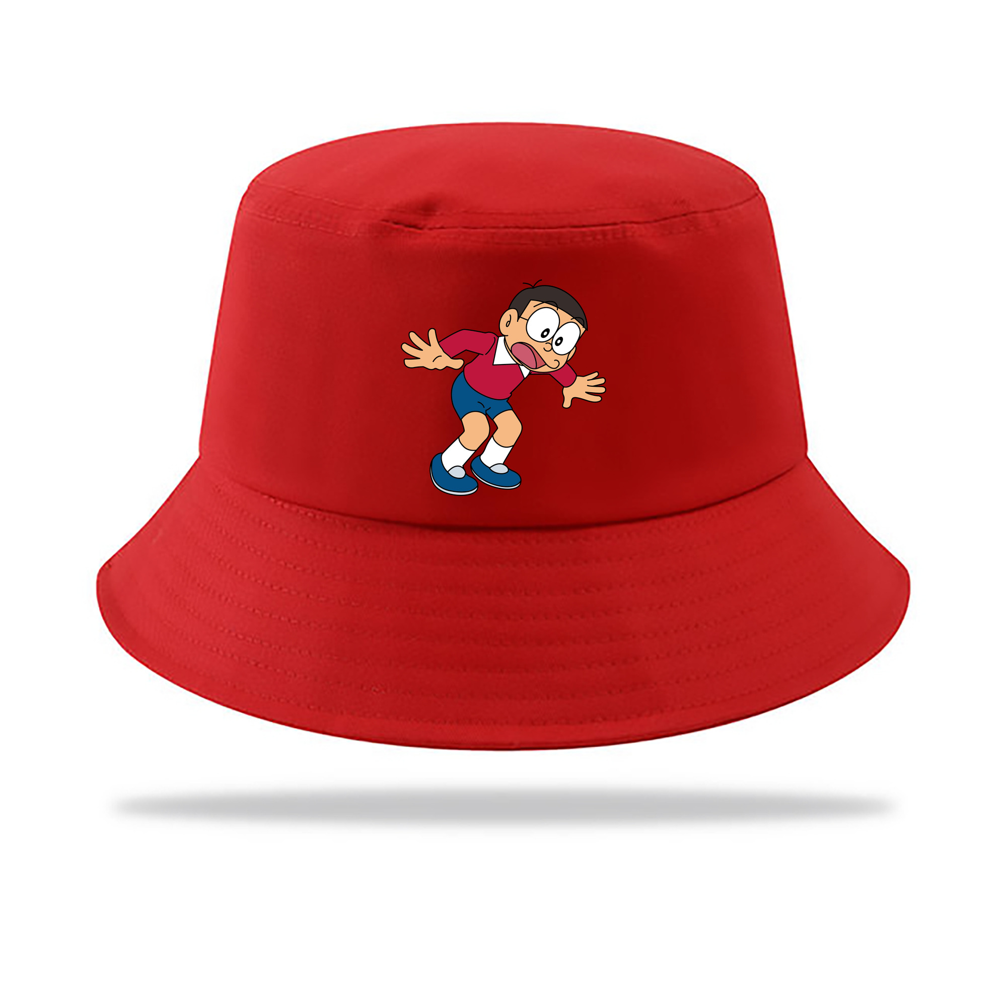 （画像用） ドラえもん 野比 のび太 Doraemon Nobita Nobi アウトドア日除けバケットハット