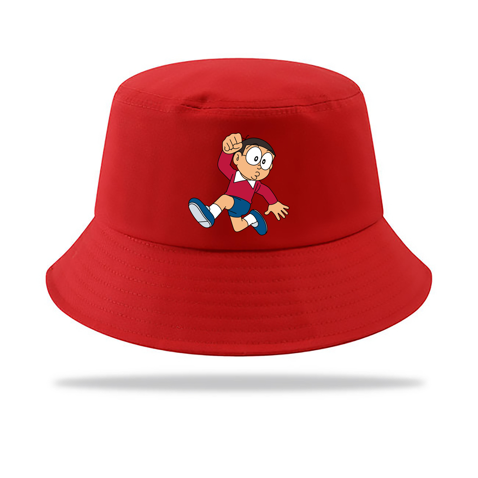 （画像用） ドラえもん 野比 のび太 Doraemon Nobita Nobi アウトドア日除けバケットハット