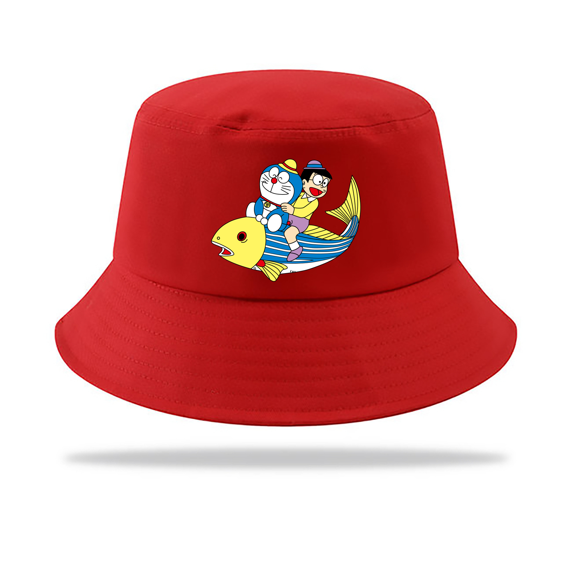 （画像用） ドラえもん 野比 のび太 Doraemon Nobita Nobi アウトドア日除けバケットハット
