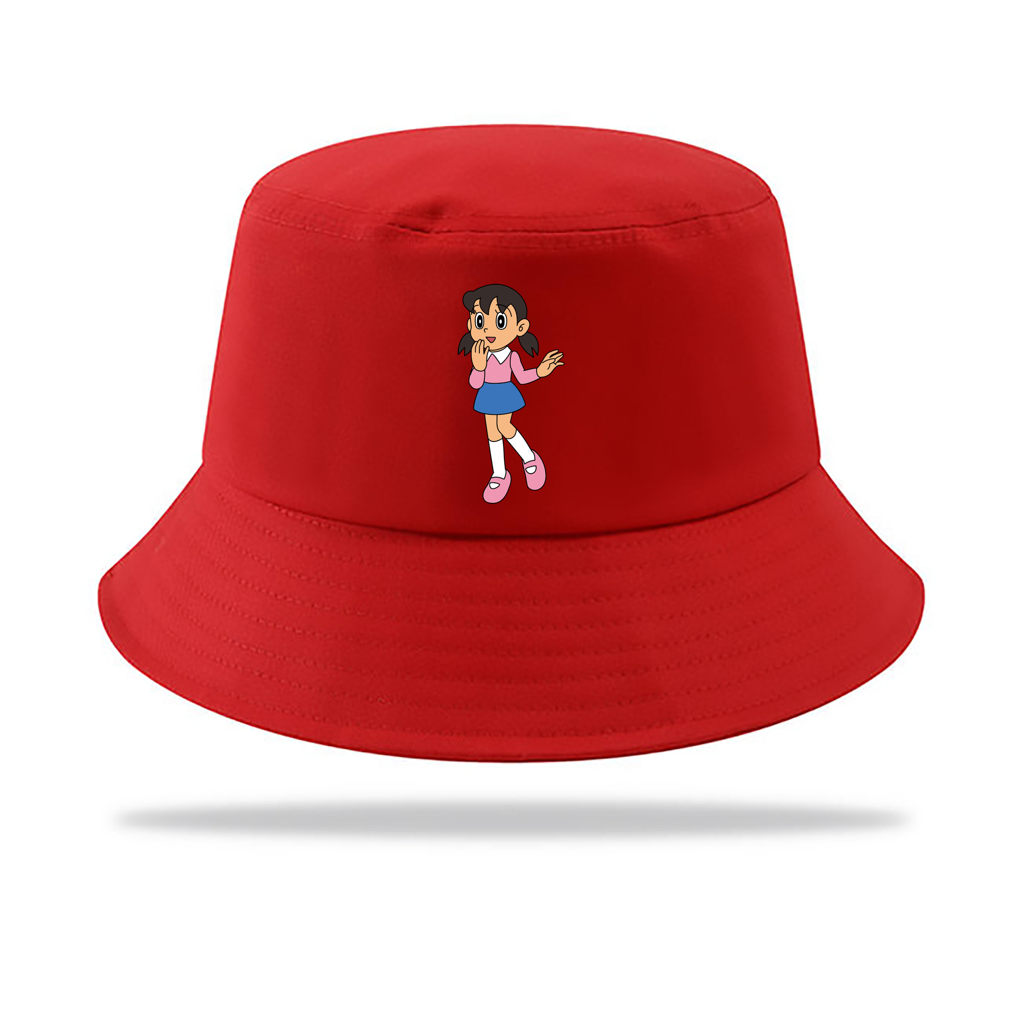（画像用） ドラえもん みなもと しずか Doraemon Shizuka Minamoto アウトドア日除けバケットハット