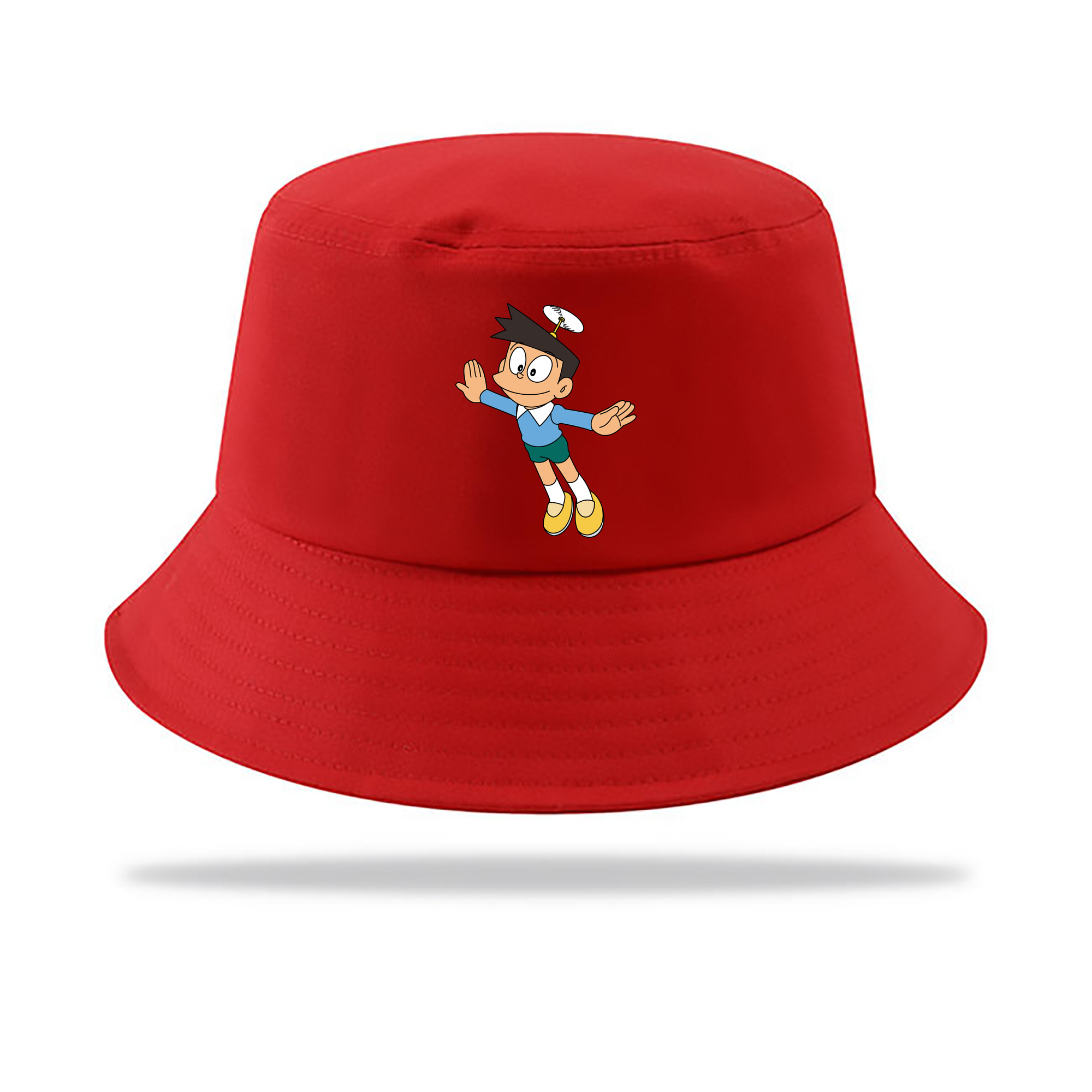 （画像用） ドラえもん 骨川 スネ夫 Doraemon Honekawa Suneo アウトドア日除けバケットハット