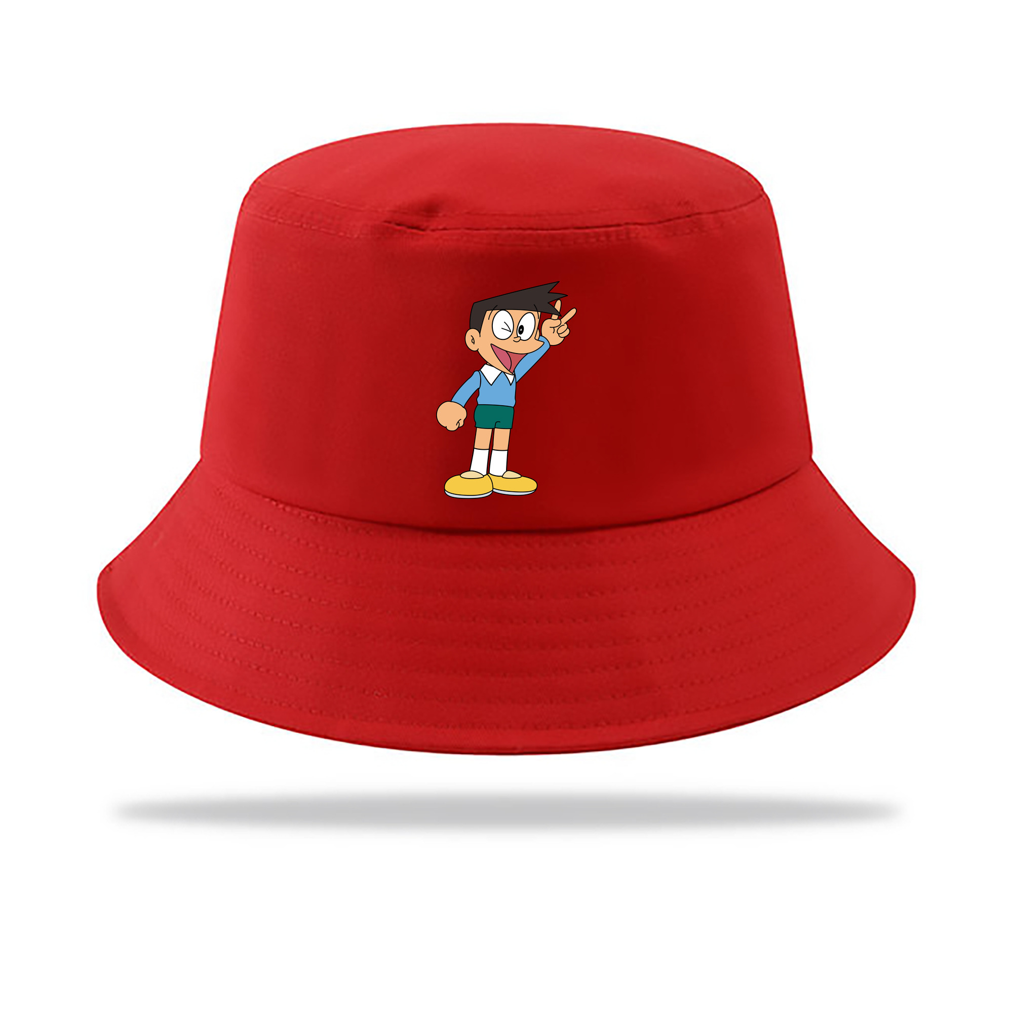 （画像用） ドラえもん 骨川 スネ夫 Doraemon Honekawa Suneo アウトドア日除けバケットハット