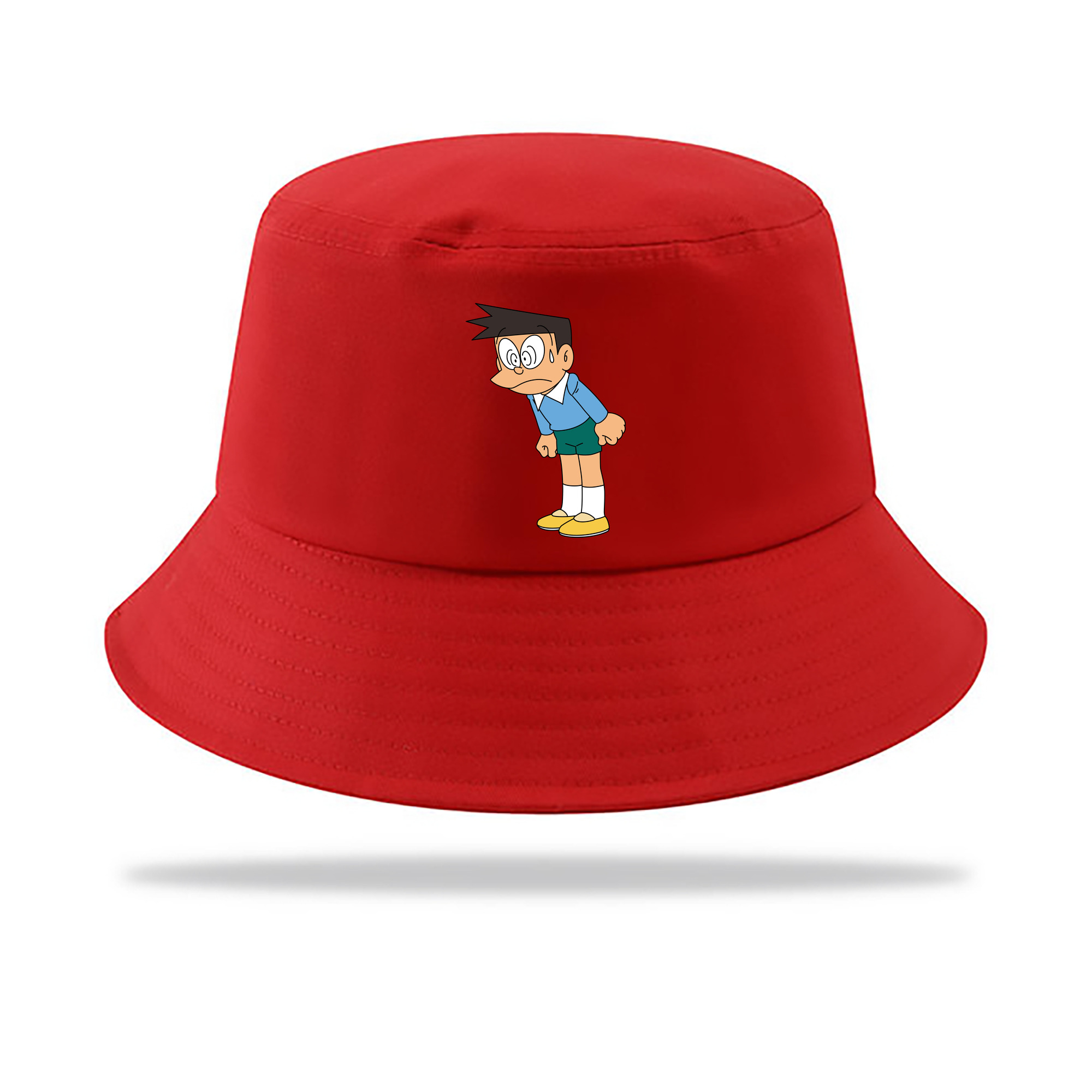 （画像用） ドラえもん 骨川 スネ夫 Doraemon Honekawa Suneo アウトドア日除けバケットハット