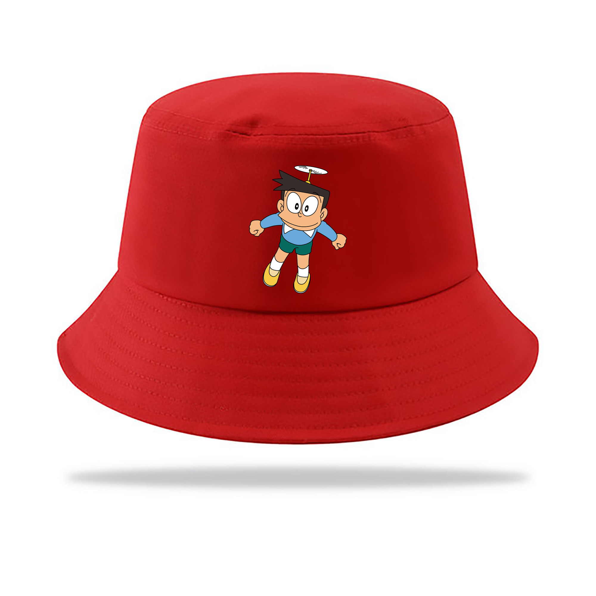 （画像用） ドラえもん 骨川 スネ夫 Doraemon Honekawa Suneo アウトドア日除けバケットハット