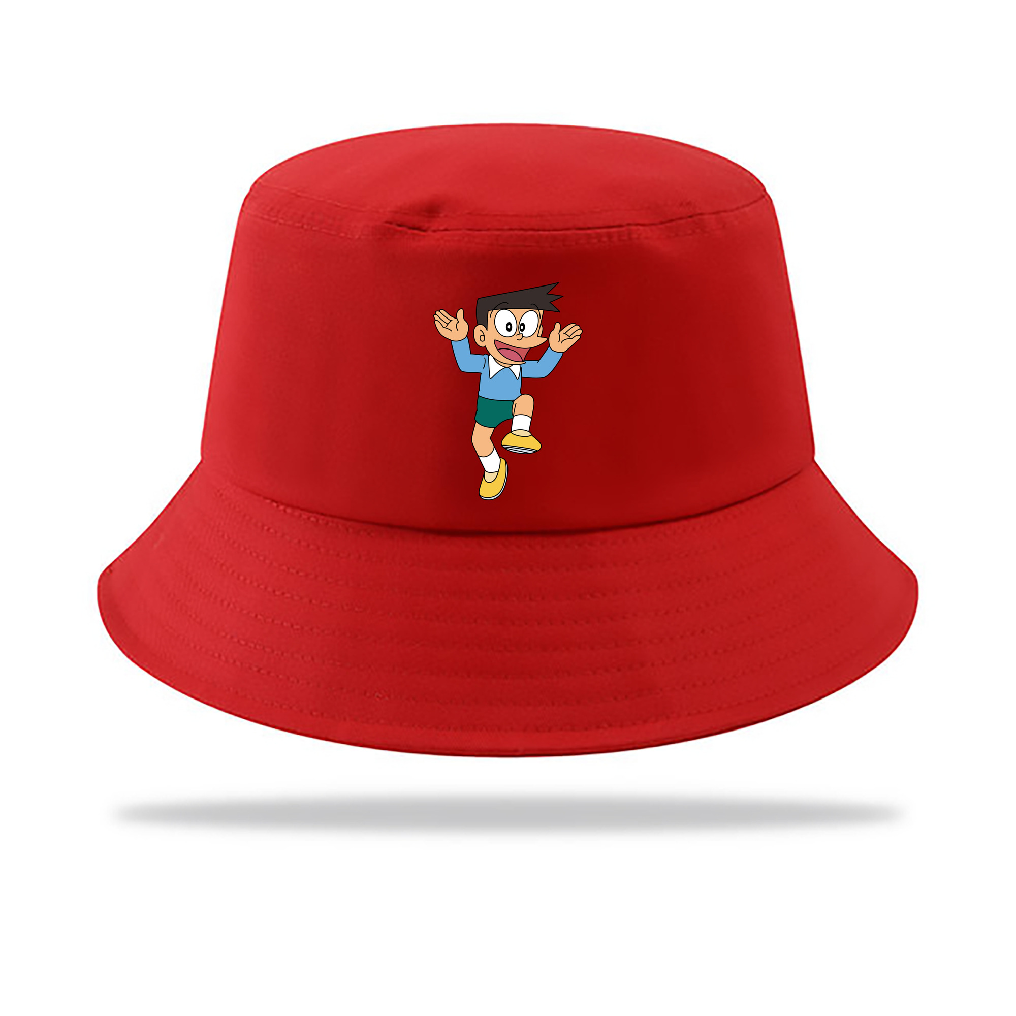 （画像用） ドラえもん 骨川 スネ夫 Doraemon Honekawa Suneo アウトドア日除けバケットハット