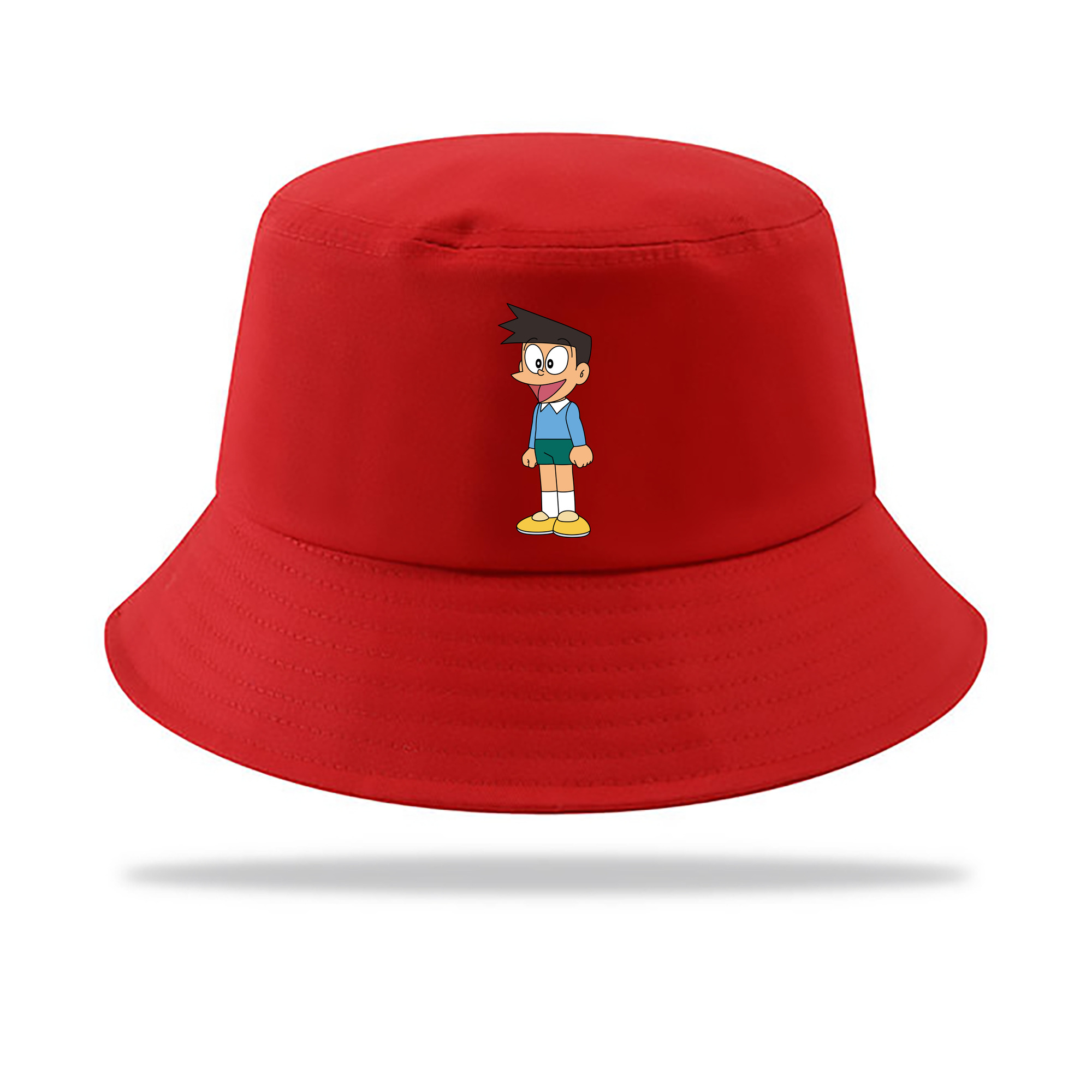 （画像用） ドラえもん 骨川 スネ夫 Doraemon Honekawa Suneo アウトドア日除けバケットハット