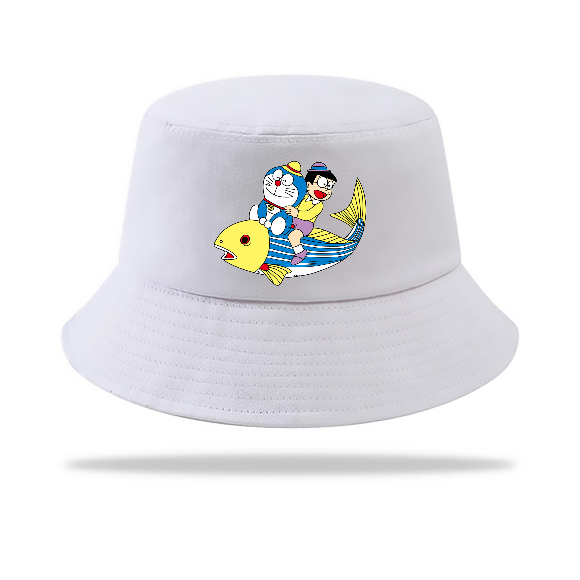 （画像用） ドラえもん 野比 のび太 Doraemon Nobita Nobi アウトドア日除けバケットハット