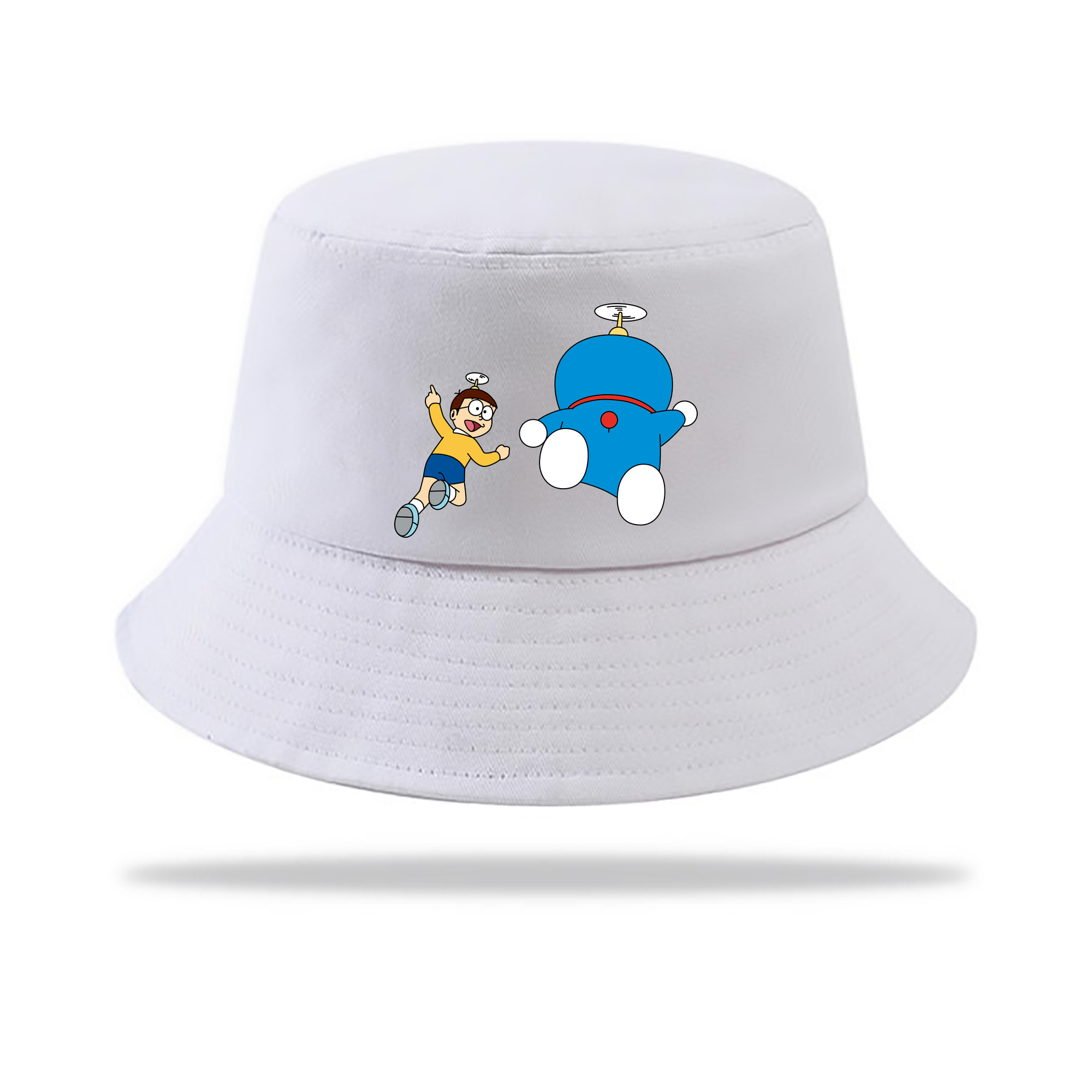 （画像用） ドラえもん 野比 のび太 Doraemon Nobita Nobi アウトドア日除けバケットハット
