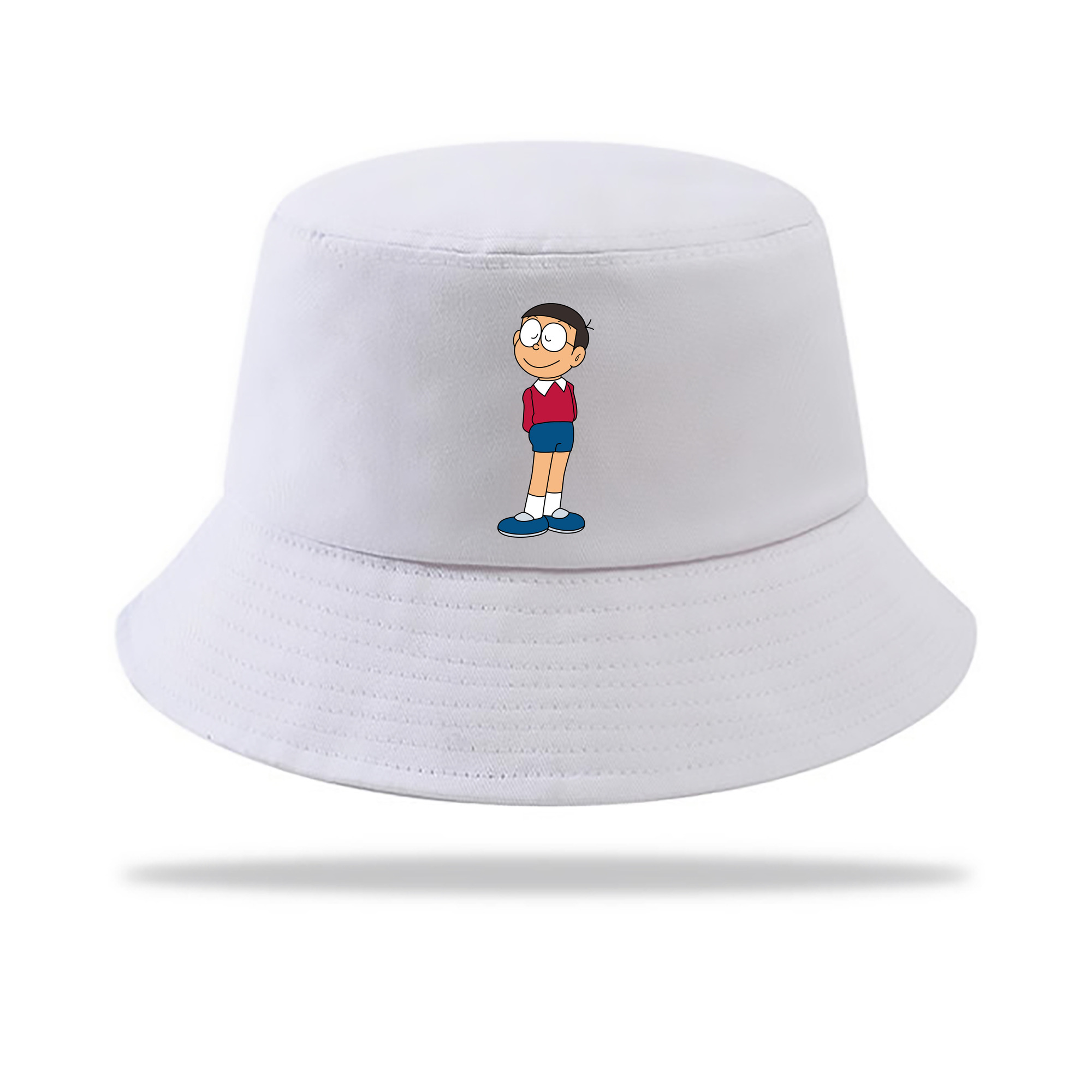 （画像用） ドラえもん 野比 のび太 Doraemon Nobita Nobi アウトドア日除けバケットハット