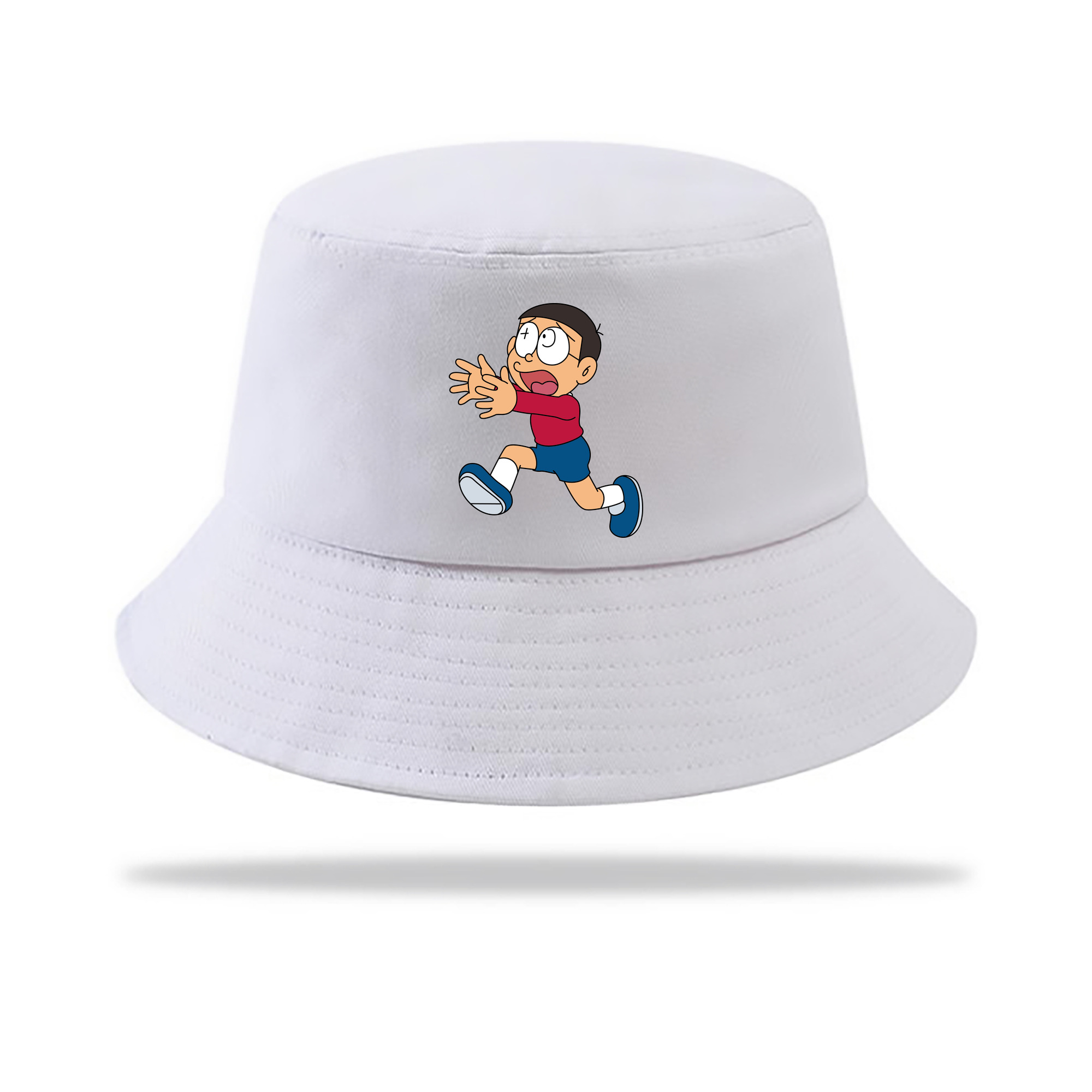 （画像用） ドラえもん 野比 のび太 Doraemon Nobita Nobi アウトドア日除けバケットハット