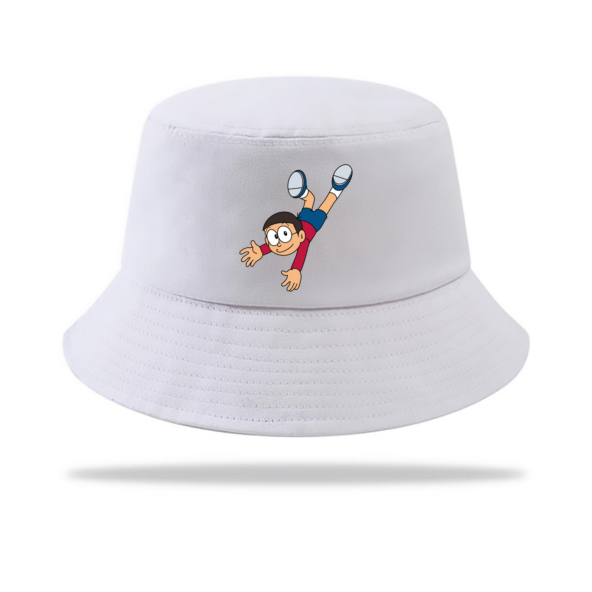 （画像用） ドラえもん 野比 のび太 Doraemon Nobita Nobi アウトドア日除けバケットハット