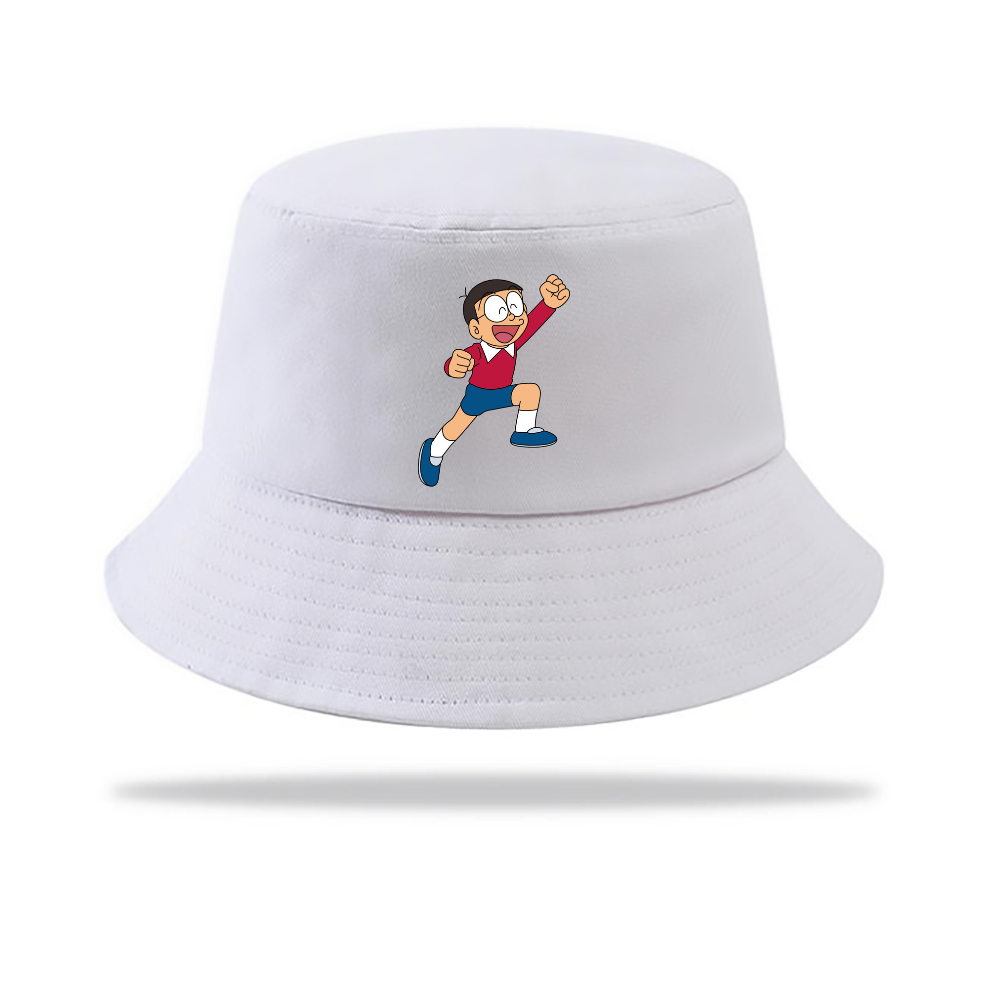 （画像用） ドラえもん 野比 のび太 Doraemon Nobita Nobi アウトドア日除けバケットハット