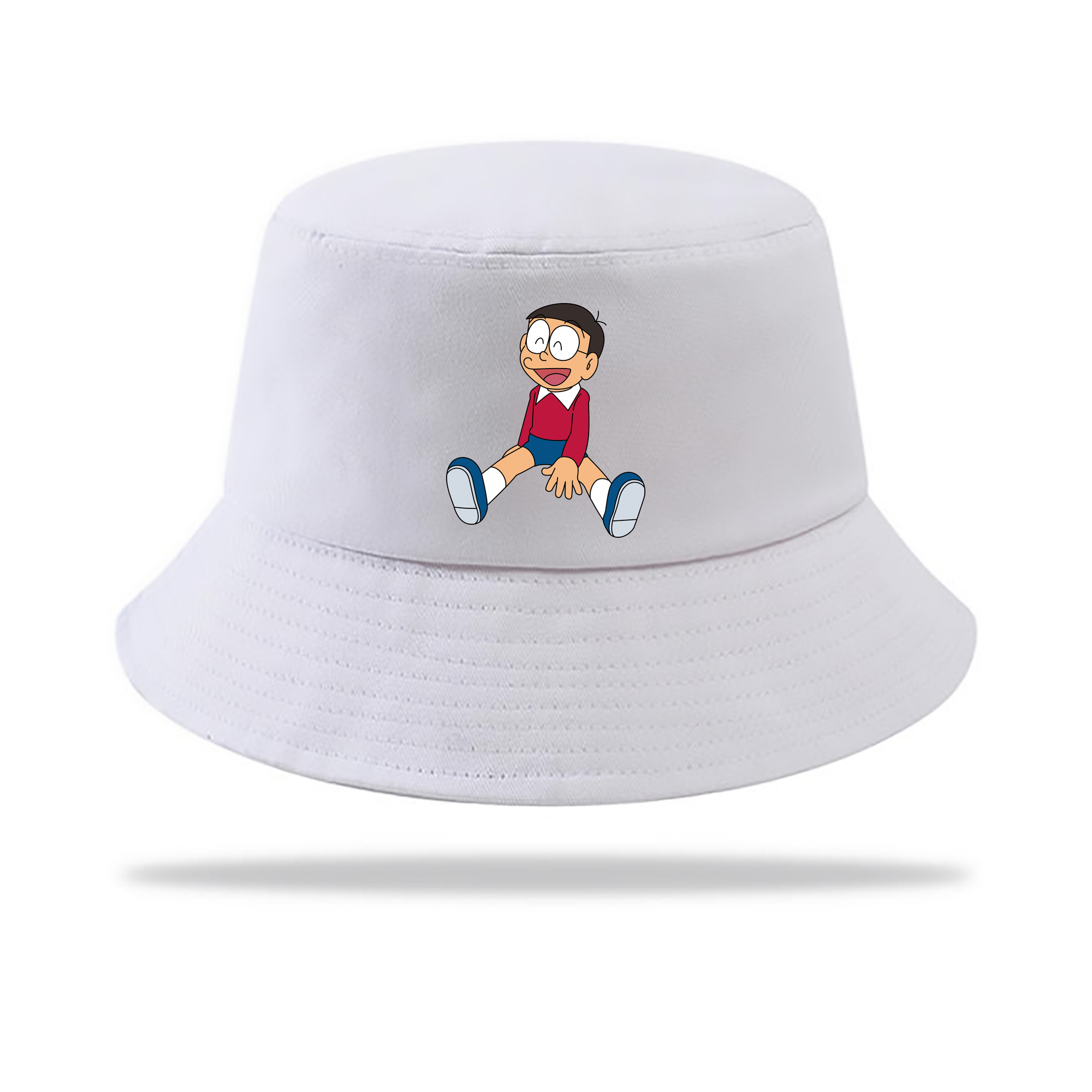 （画像用） ドラえもん 野比 のび太 Doraemon Nobita Nobi アウトドア日除けバケットハット