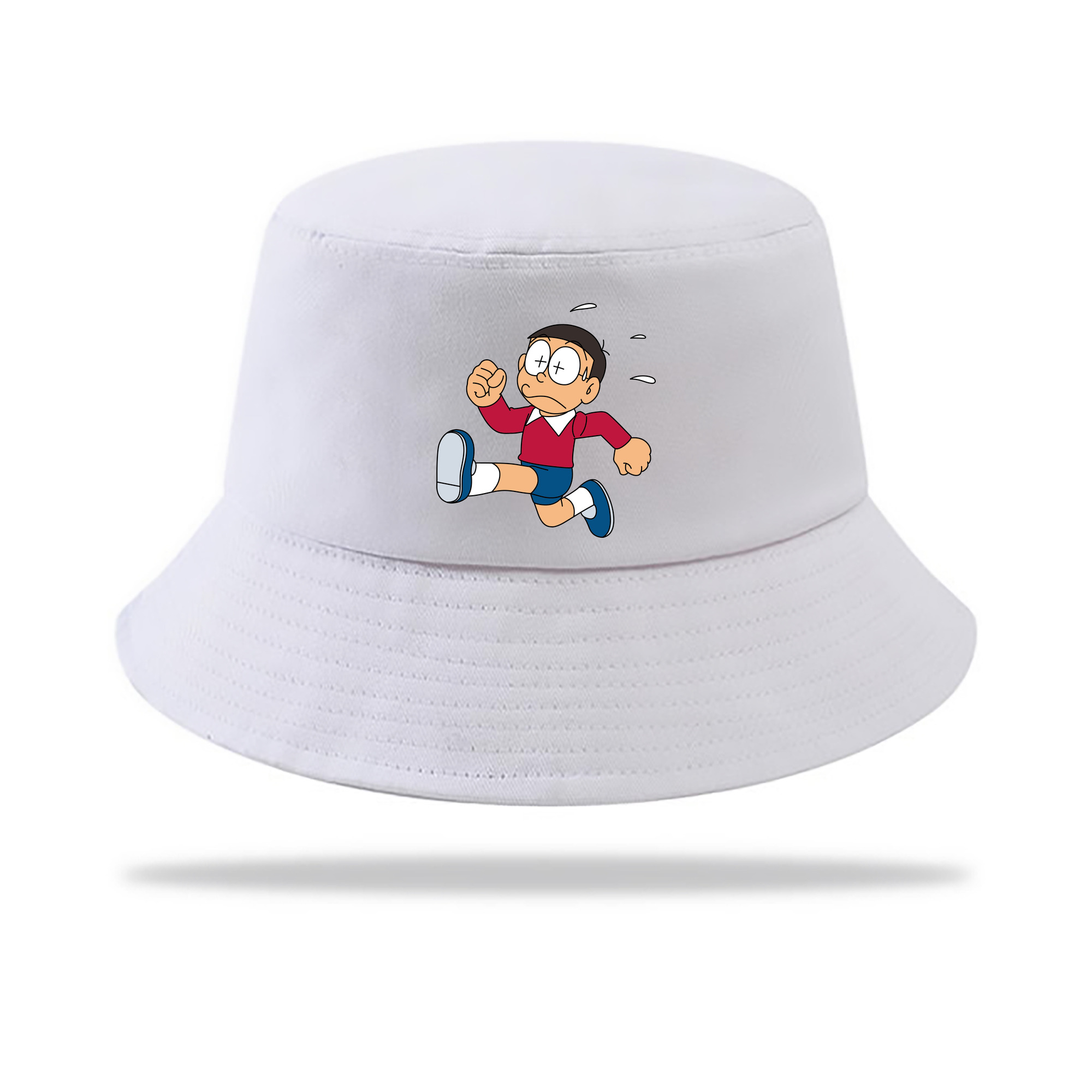 （画像用） ドラえもん 野比 のび太 Doraemon Nobita Nobi アウトドア日除けバケットハット